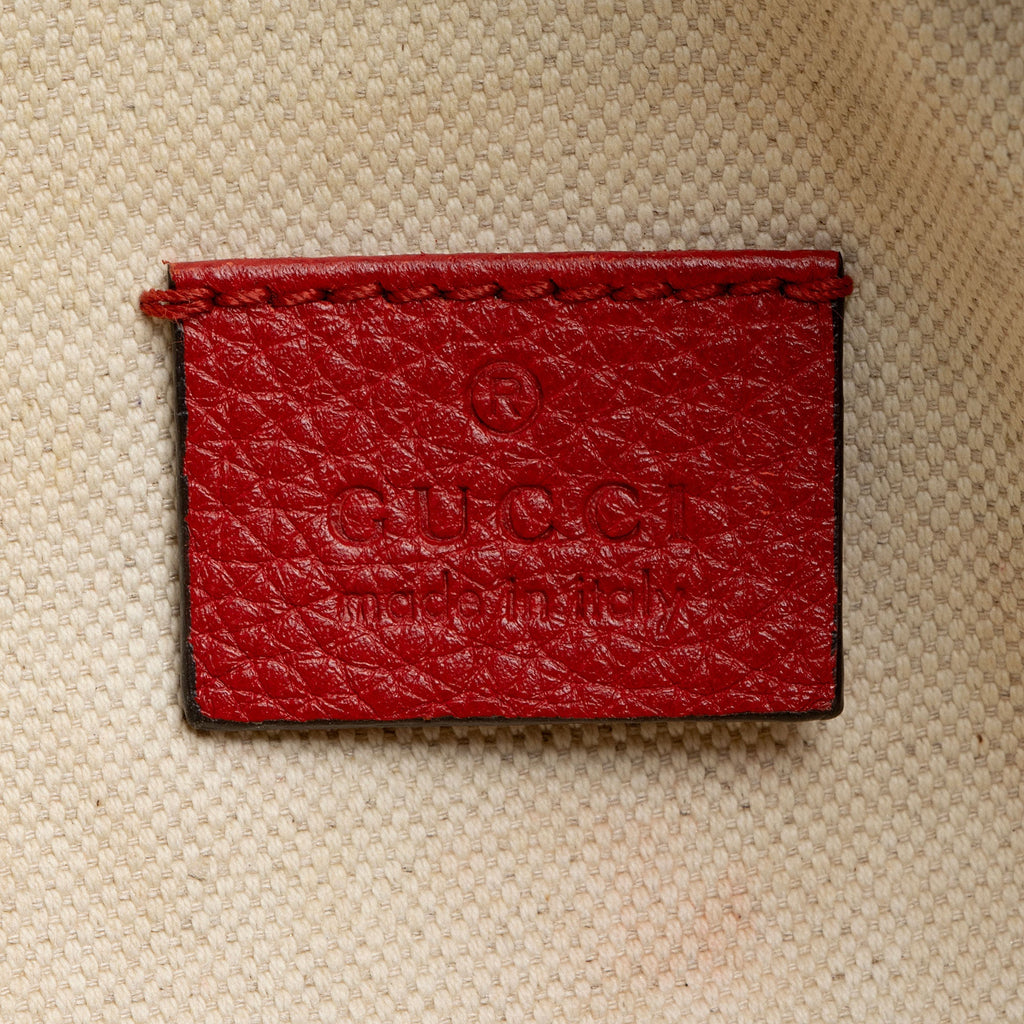 Gucci Leather Logo Large Belt Bag