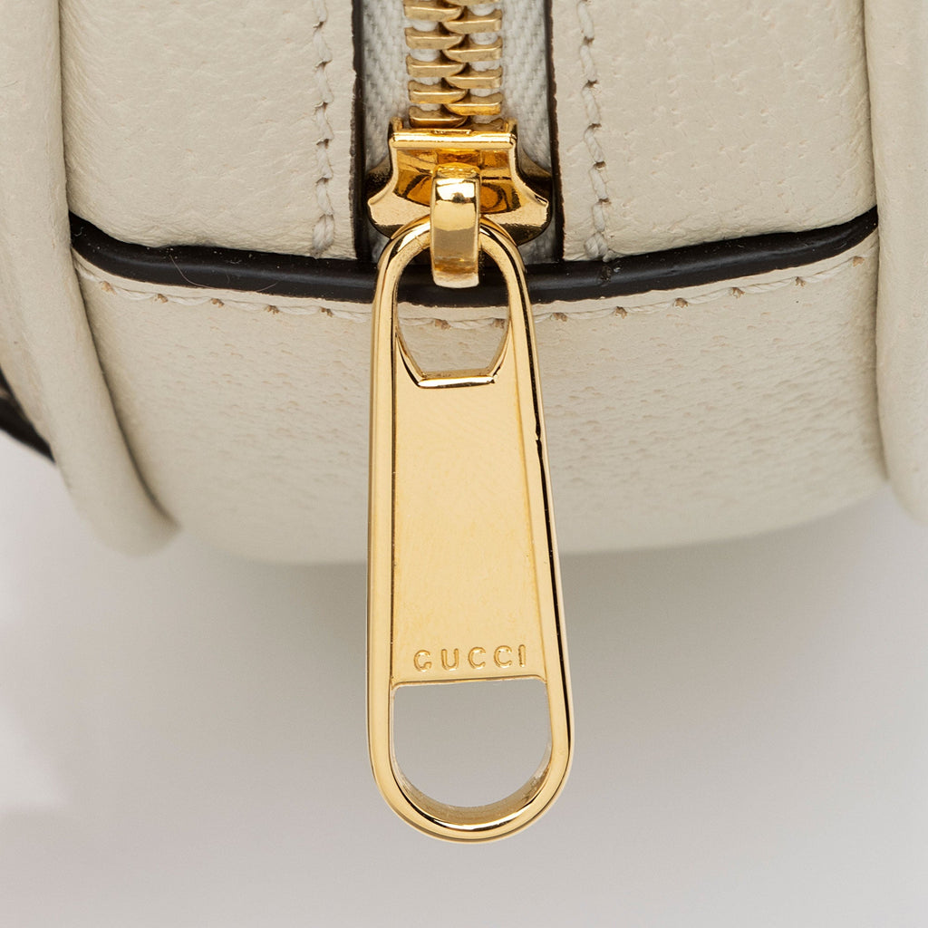 Gucci Leather Ophidia Round Mini Backpack (SHF-236SPs)
