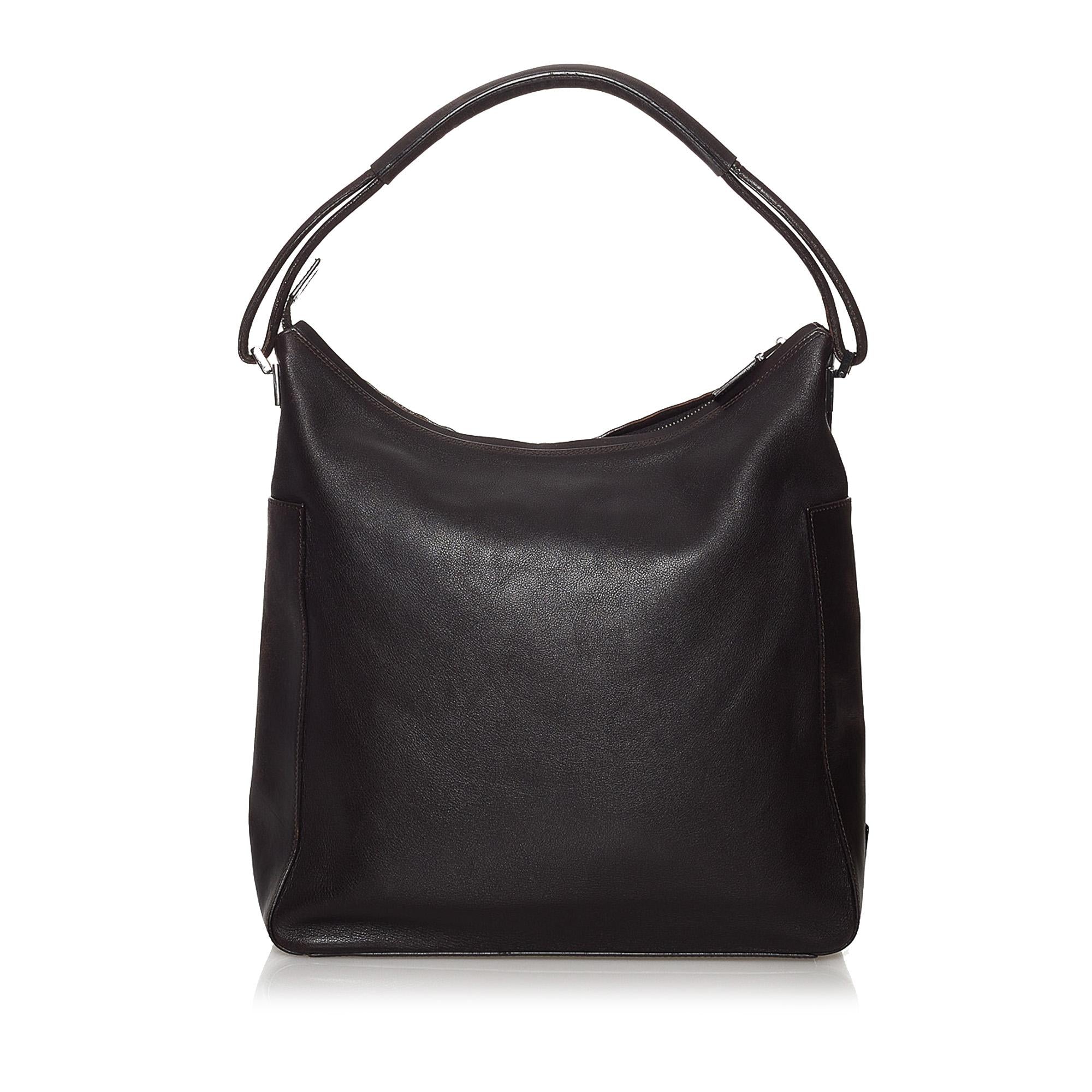 Gucci Leather Shoulder Bag (SHG-29853)