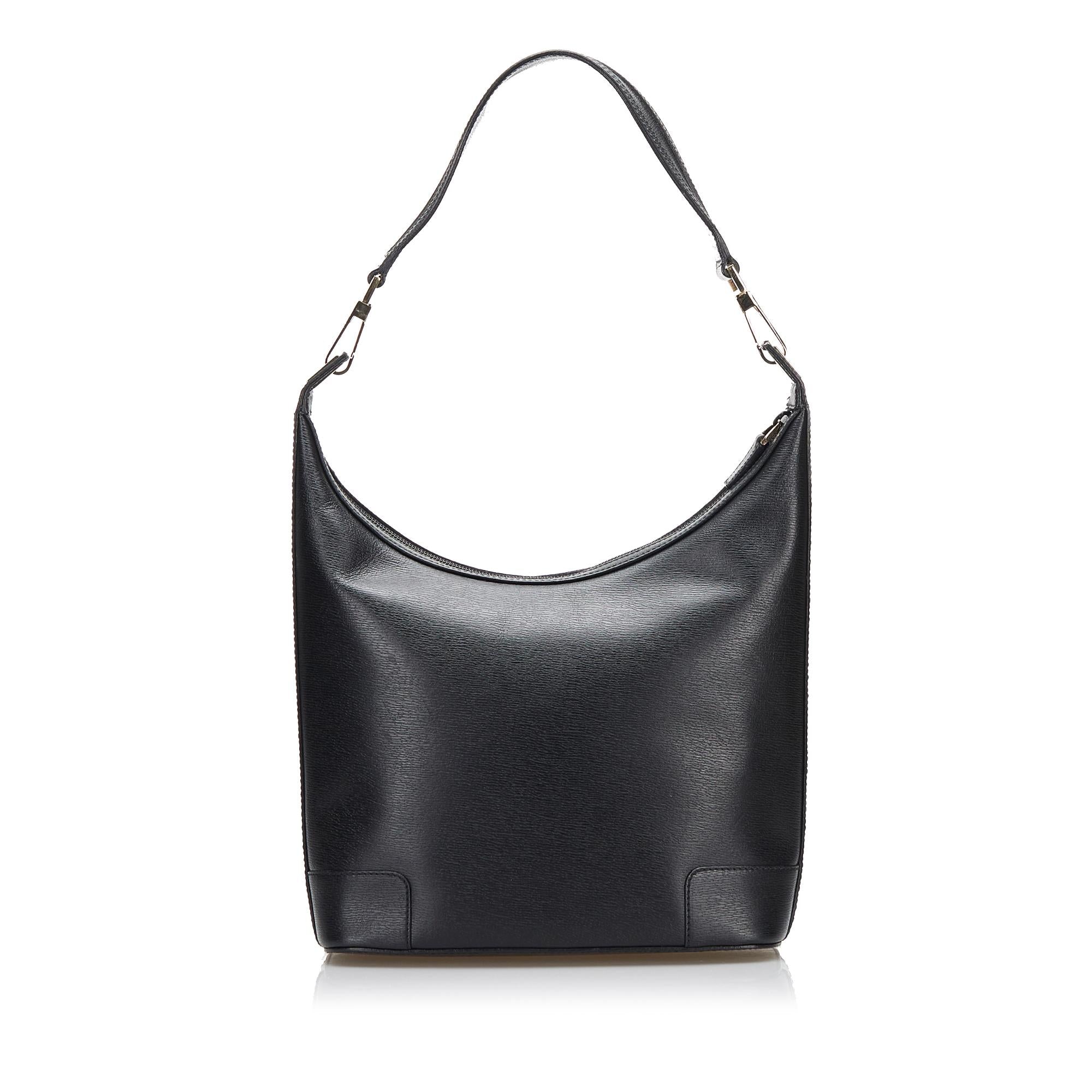 Gucci Leather Shoulder Bag (SHG-YBSEzN)