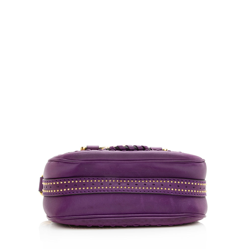 Gucci Leather Snaffle Bit Small Shoulder Bag (SHF-20362)