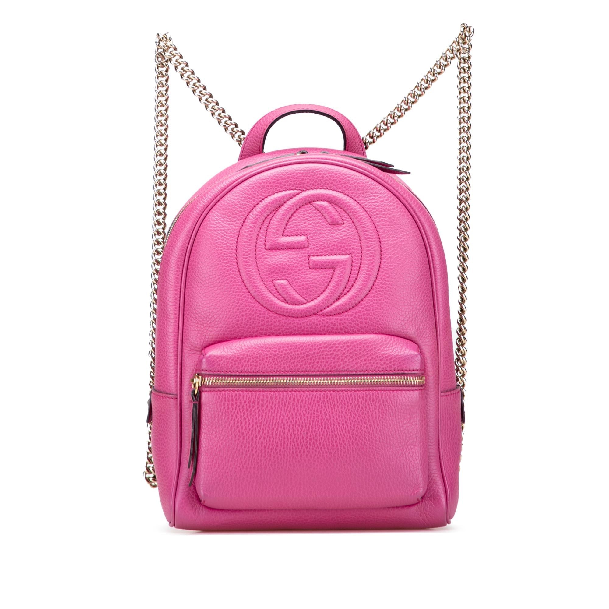 Gucci Leather Soho Backpack