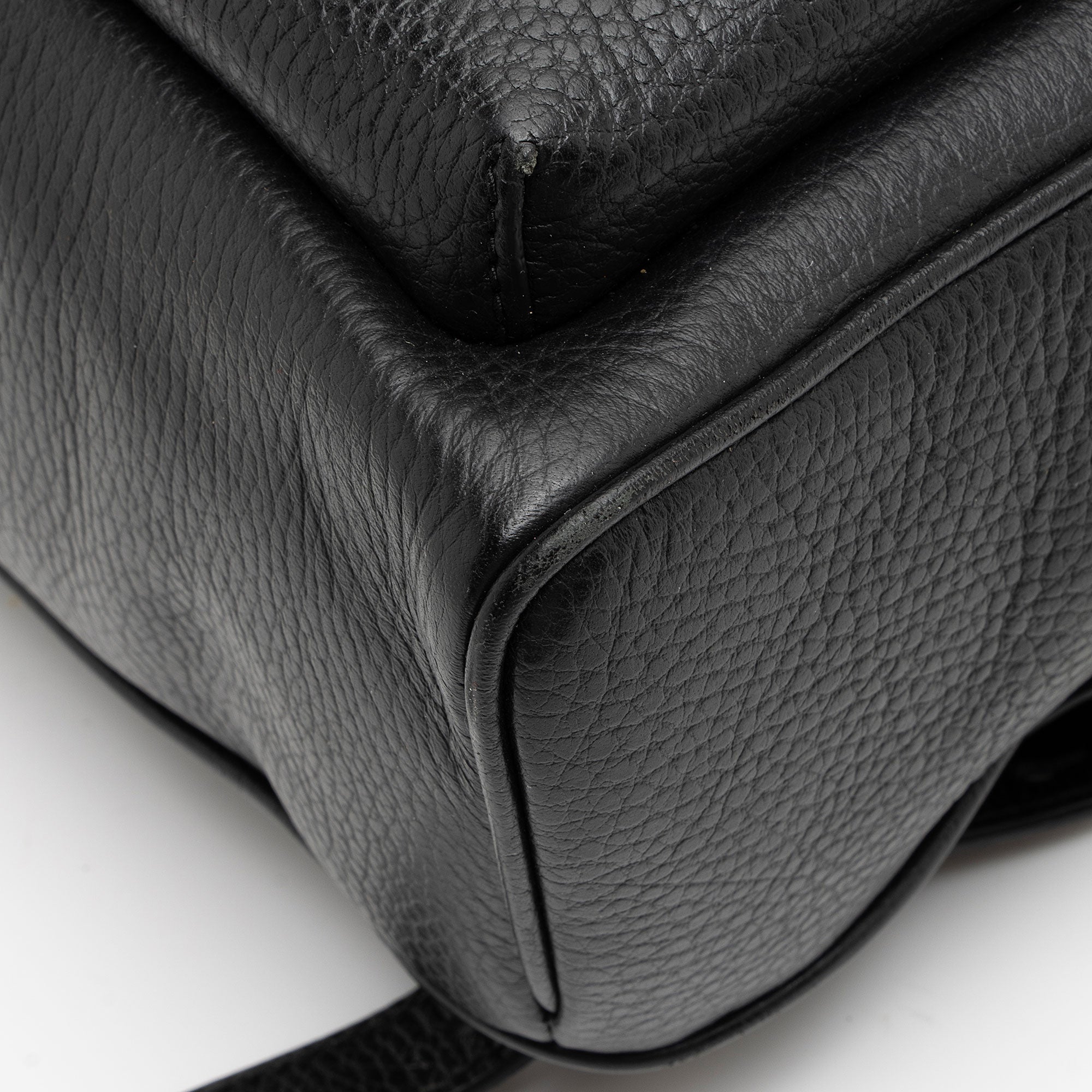 Gucci Leather Soho Chain Backpack