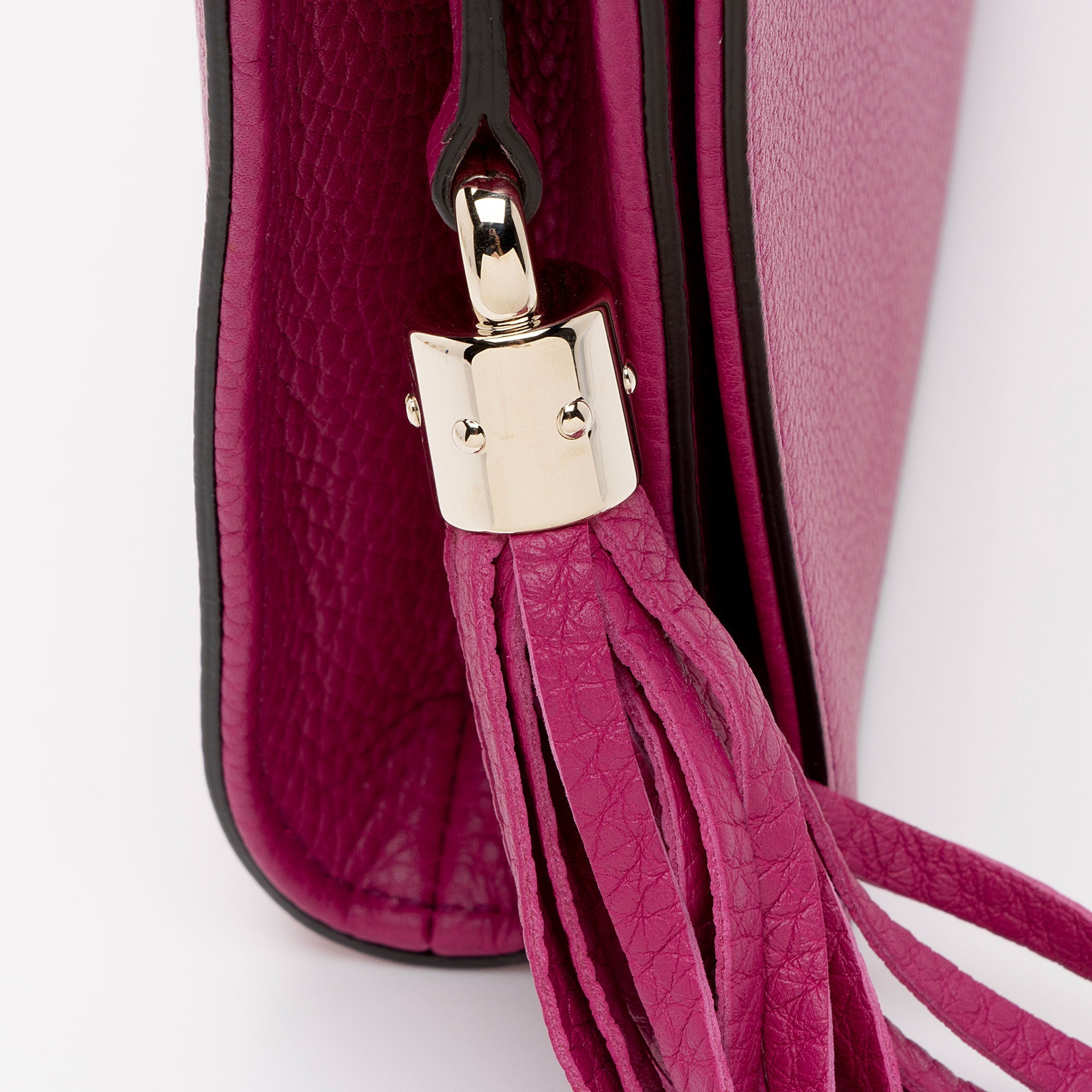 Gucci Leather Soho Clutch (SHF-WphwoI)