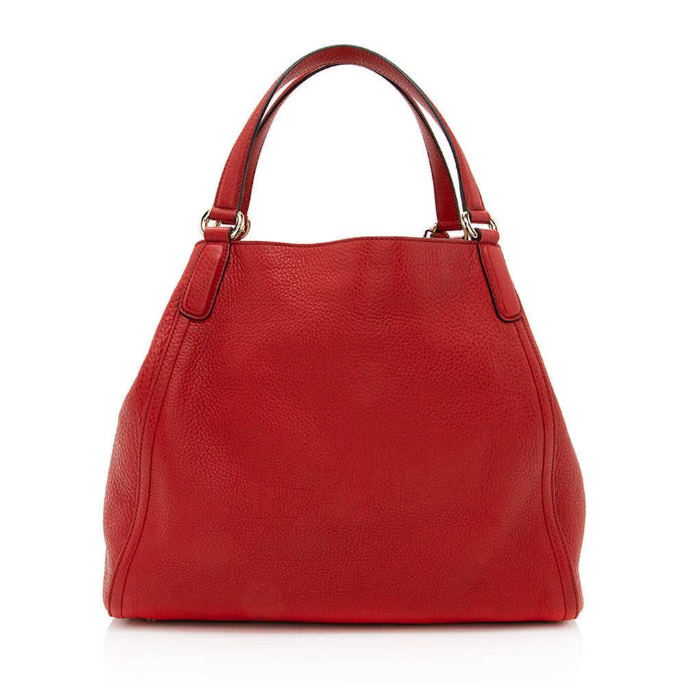 Gucci Leather Soho Medium Tote (SHF-19841)