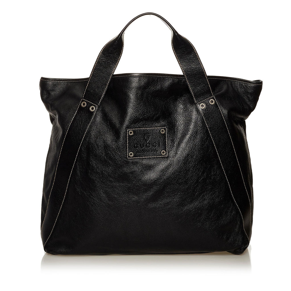 Gucci Leather Tote Bag (SHG-28990)