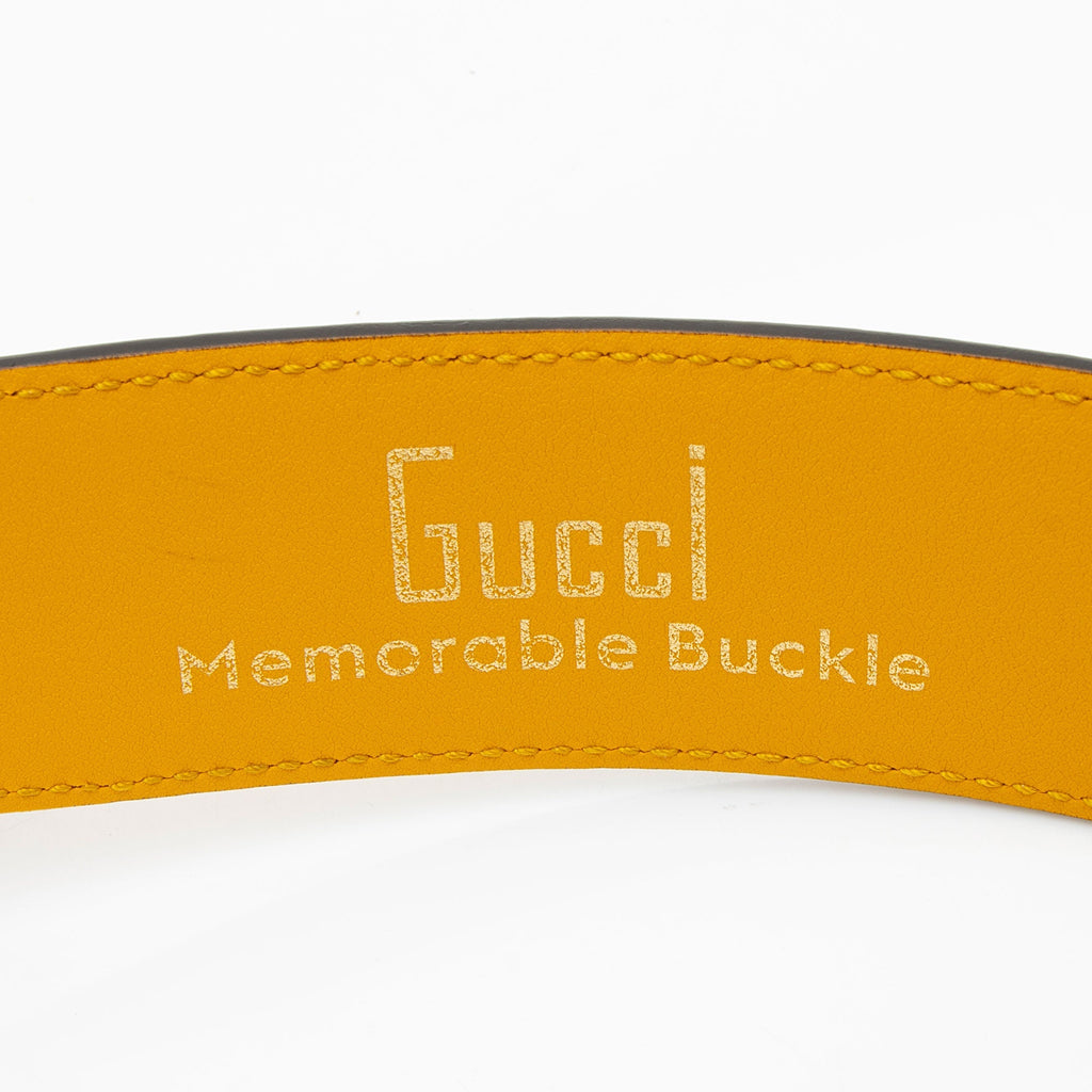 Gucci Leather Two Tone G Belt - Size 40 / 100
