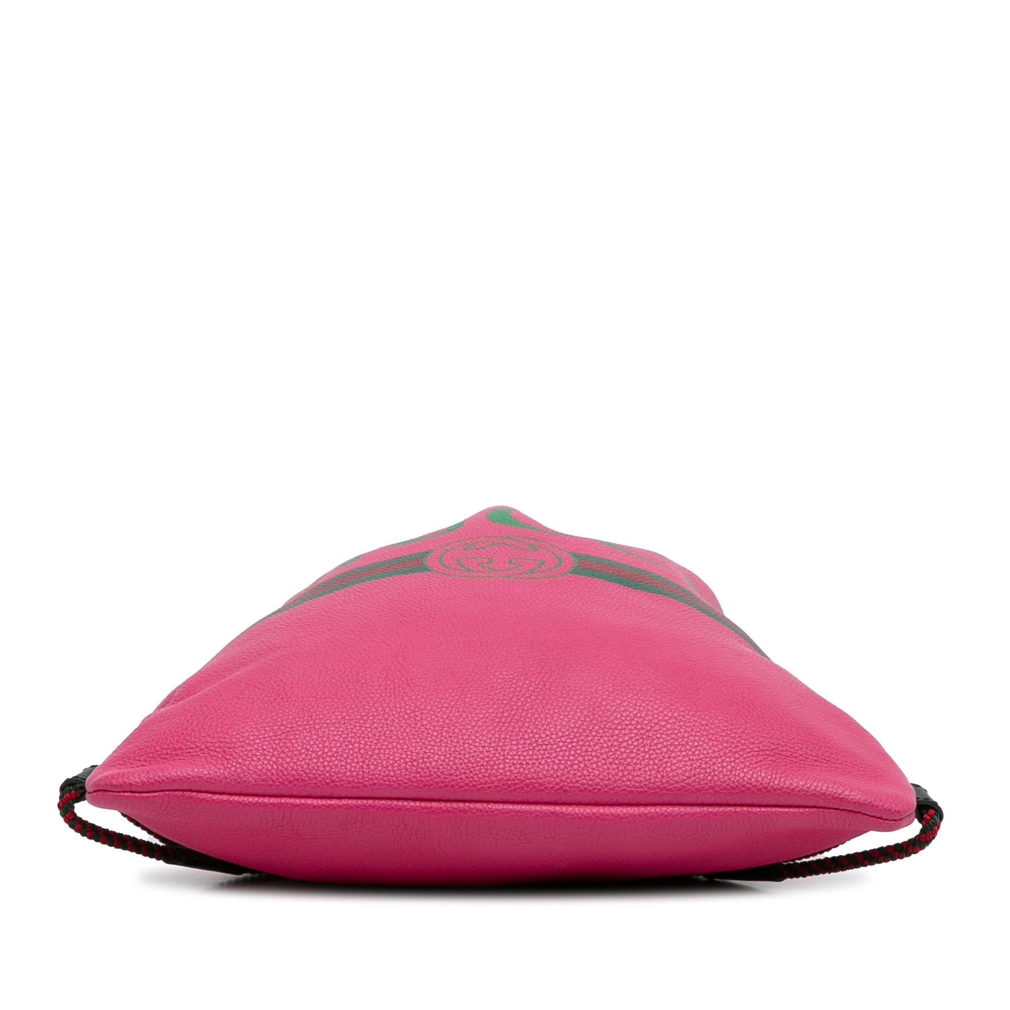 Gucci Logo Drawstring Backpack (SHG-u6A3A1)