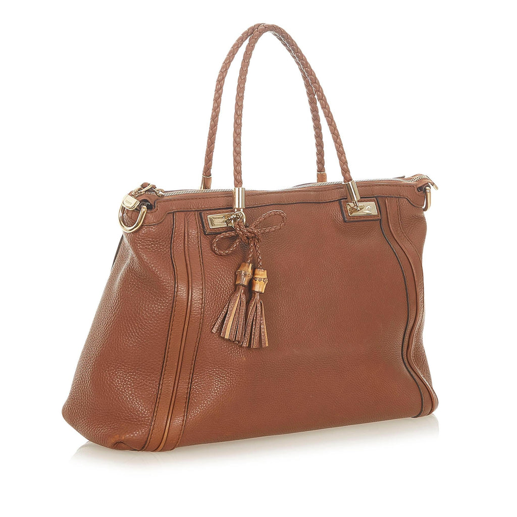 Gucci Marrakech Leather Tote Bag (SHG-32162)