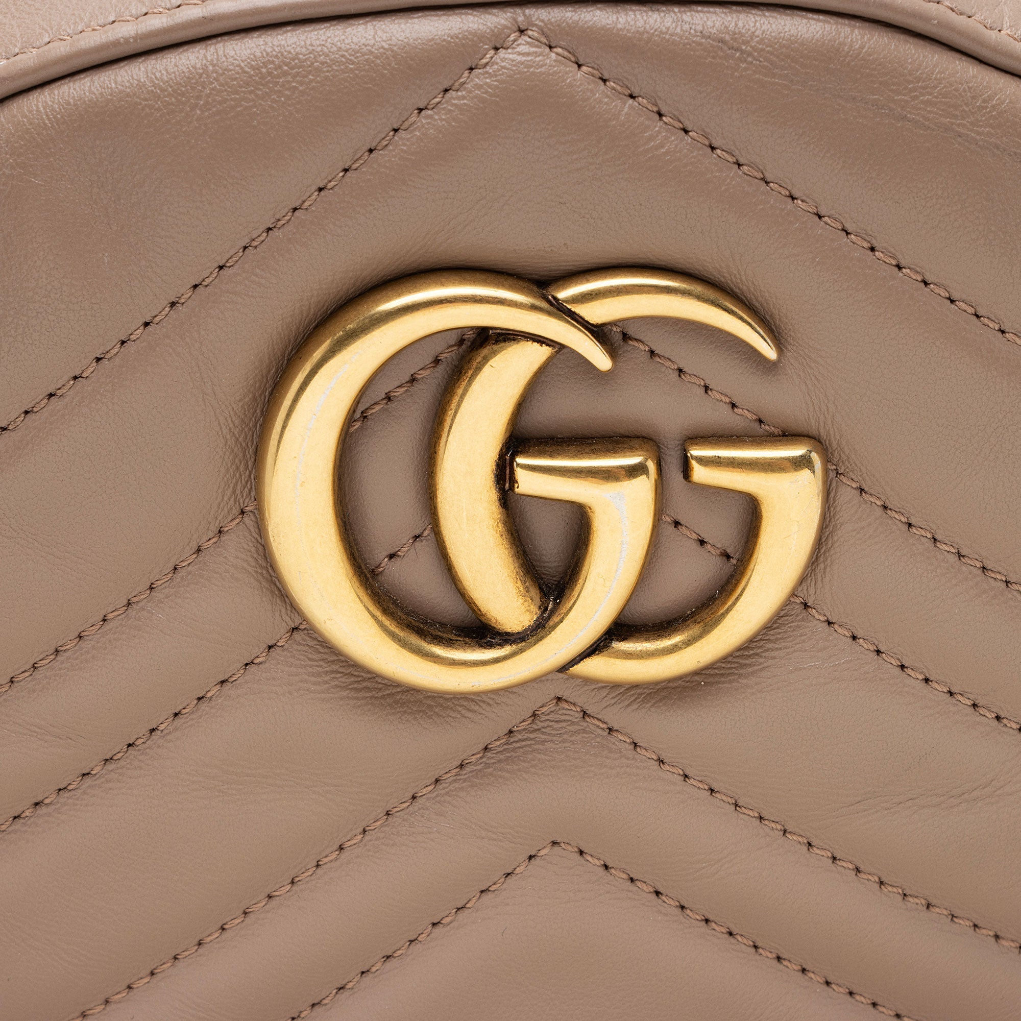 Gucci Matelasse Leather GG Marmont Backpack