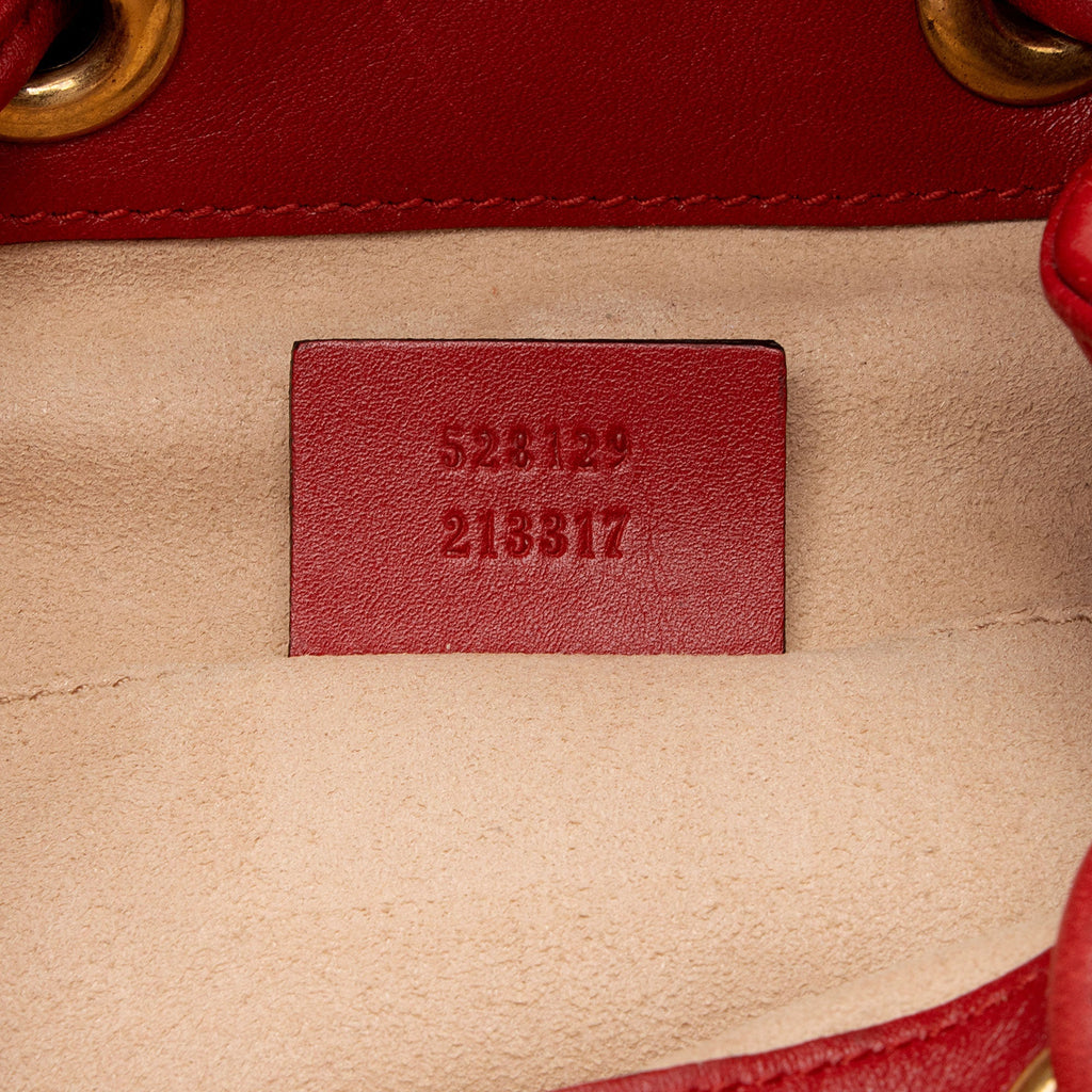 Gucci Matelasse Leather GG Marmont Mini Backpack (SHF-QNu94U)