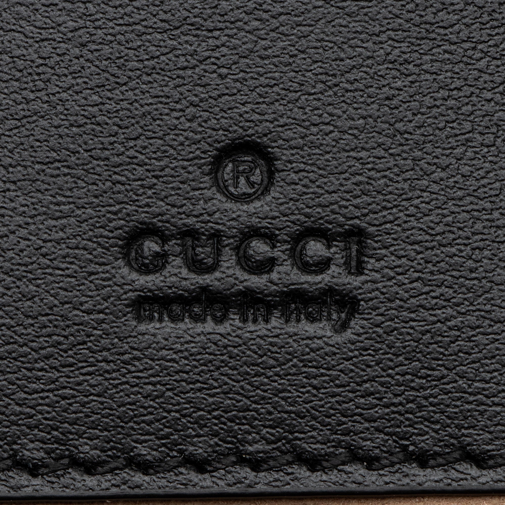 Gucci Matelasse Leather GG Marmont Monochrome Square Chain Belt Bag