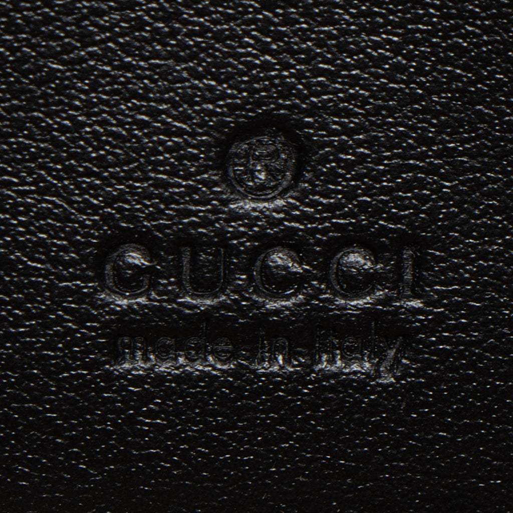 Gucci Matelasse Leather GG Marmont Monochrome Square Chain Belt Bag