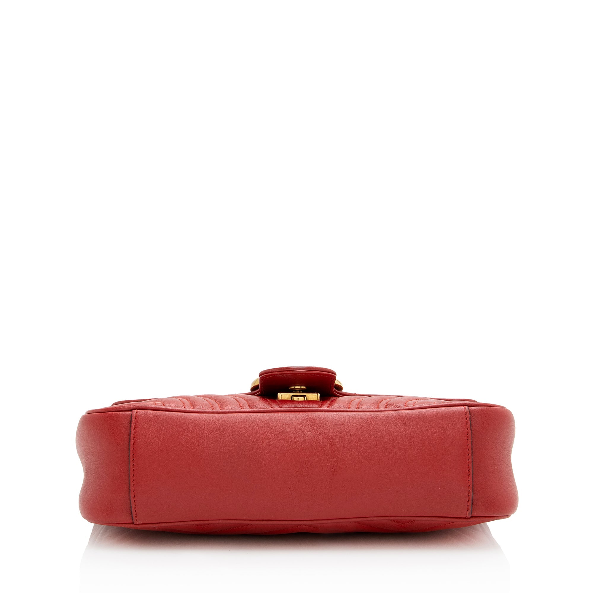 Gucci Matelasse Leather GG Marmont Small Bag (SHF-22851)