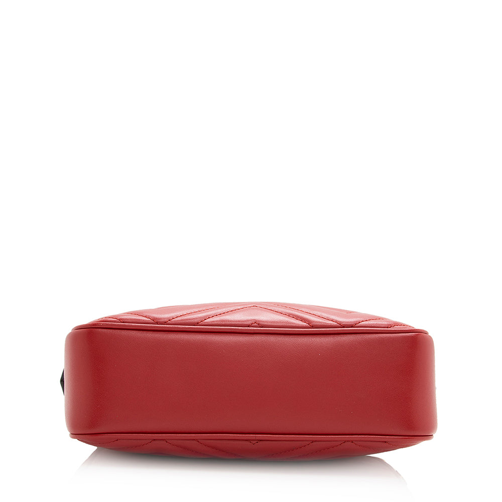 Gucci Matelasse Leather GG Marmont Small Shoulder Bag (SHF-20476)