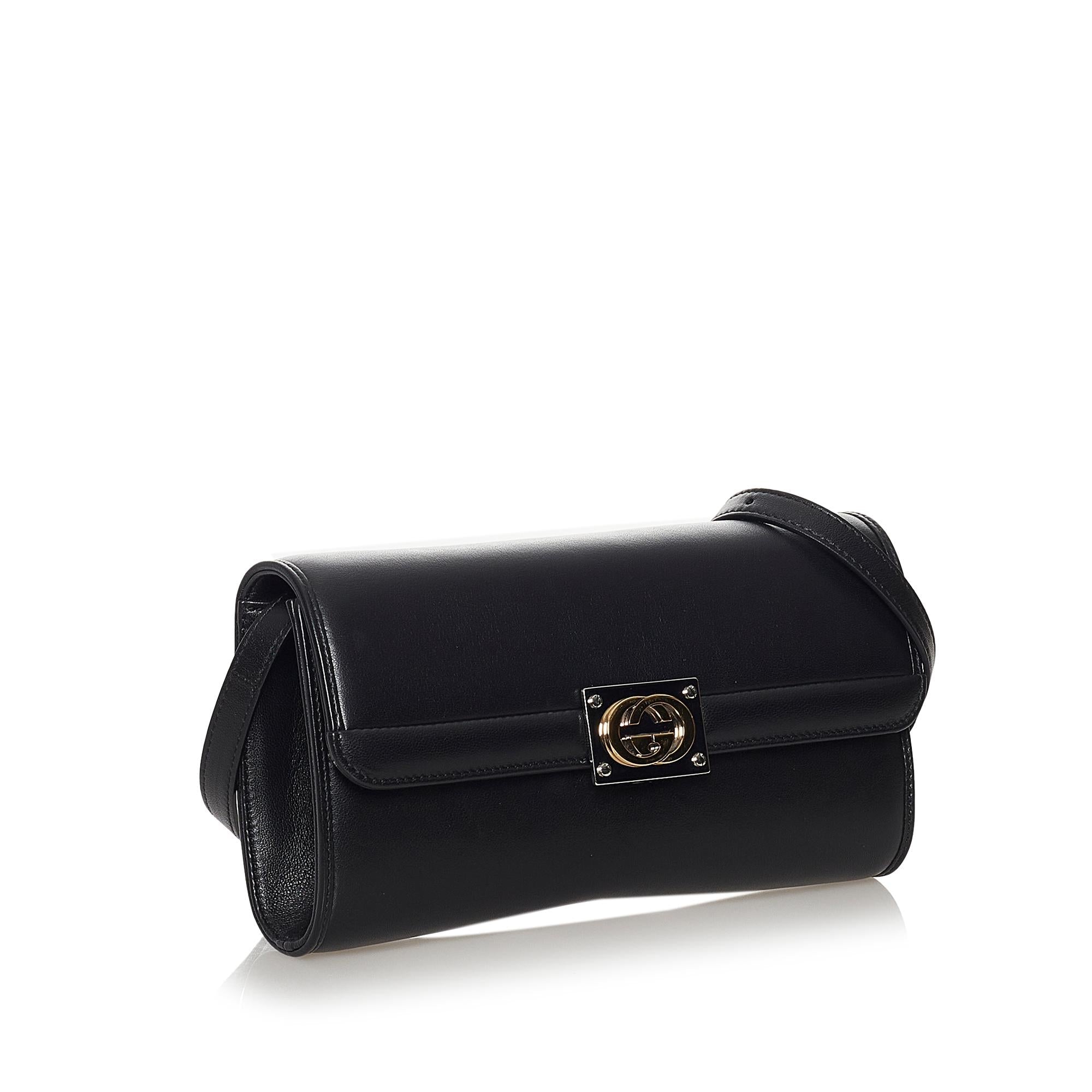 Gucci Matisse Interlocking G Leather Shoulder Bag (SHG-31314)