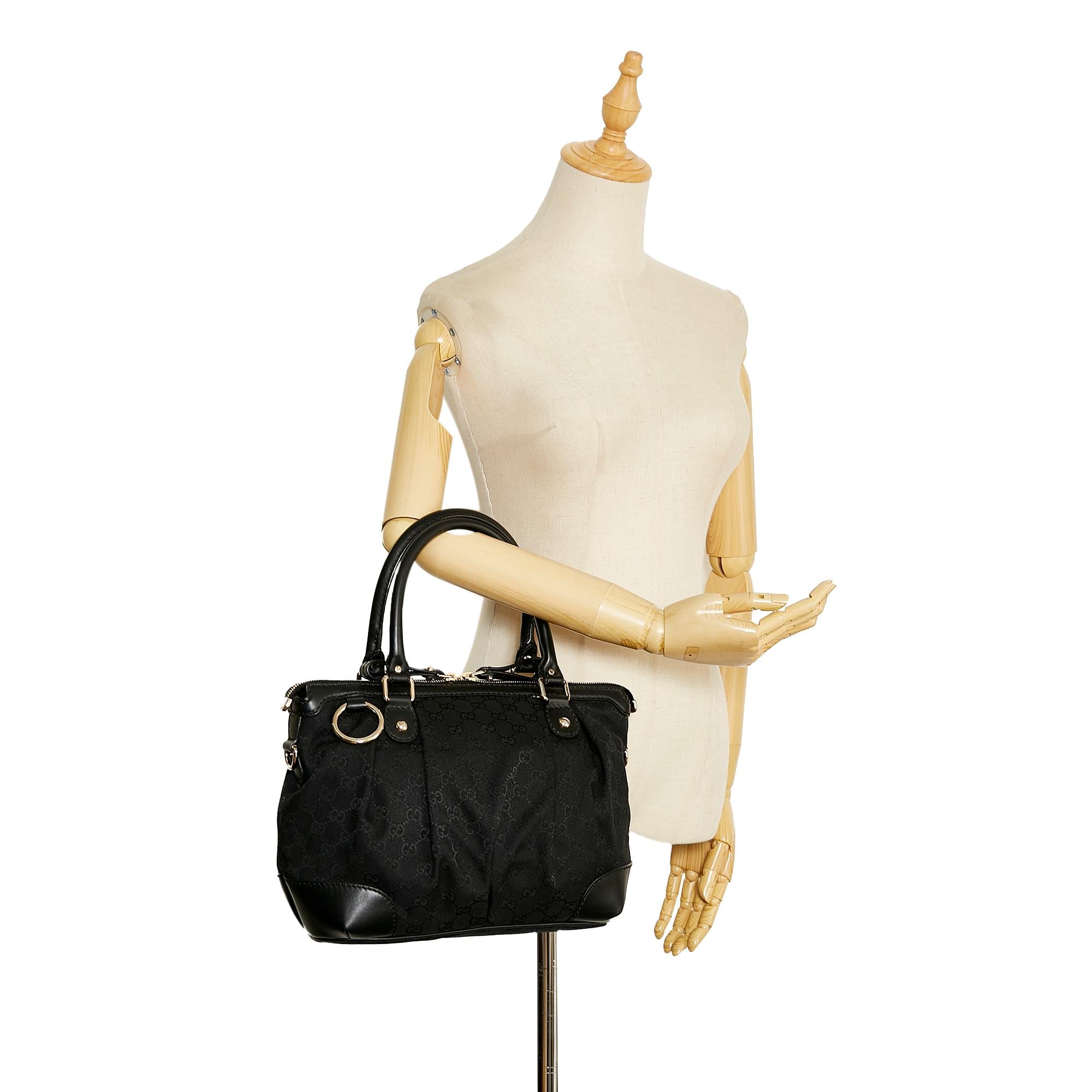 Gucci Medium GG Canvas Sukey Satchel (SHG-jijx71)