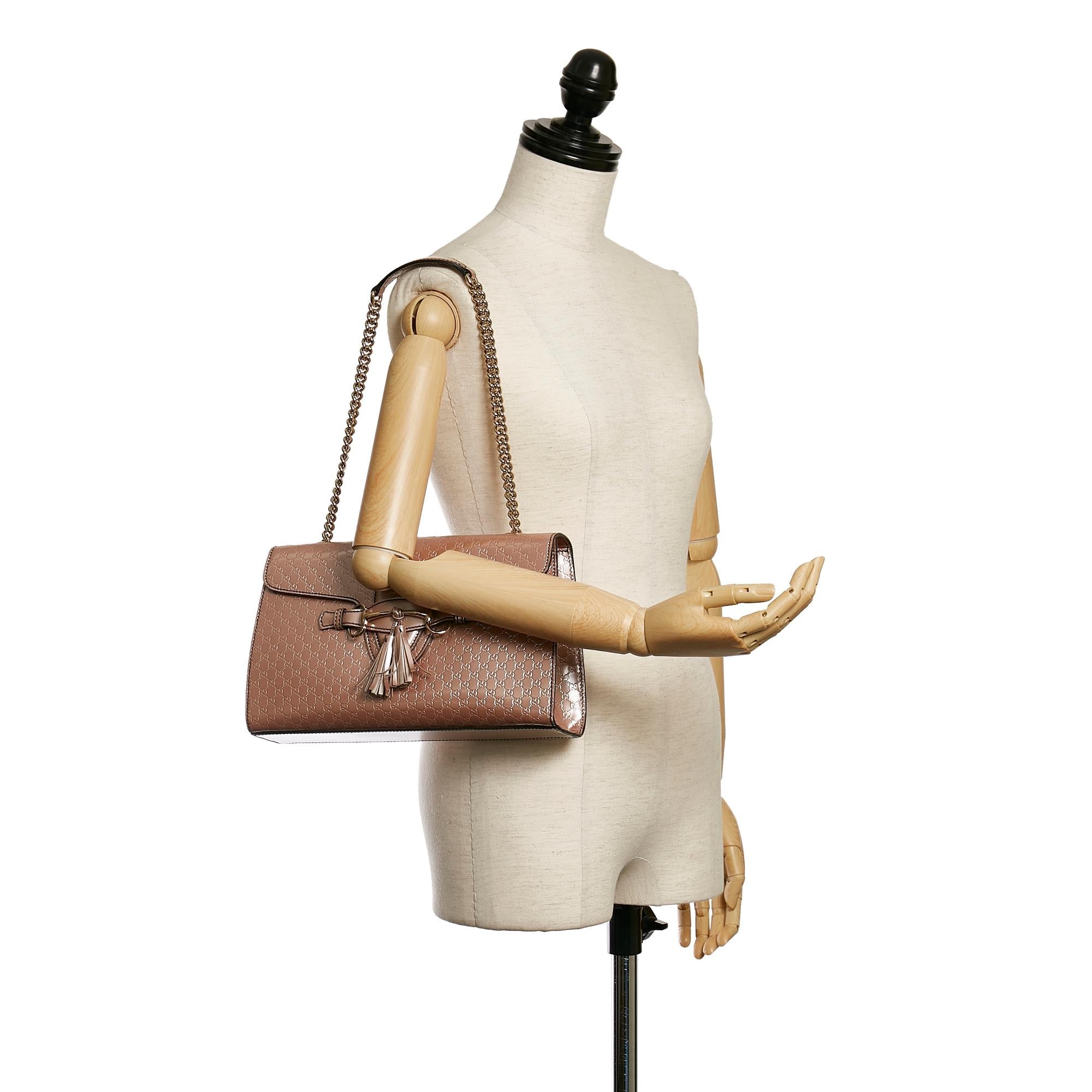 Gucci Microguccissima Emily Shoulder Bag (SHG-30805)