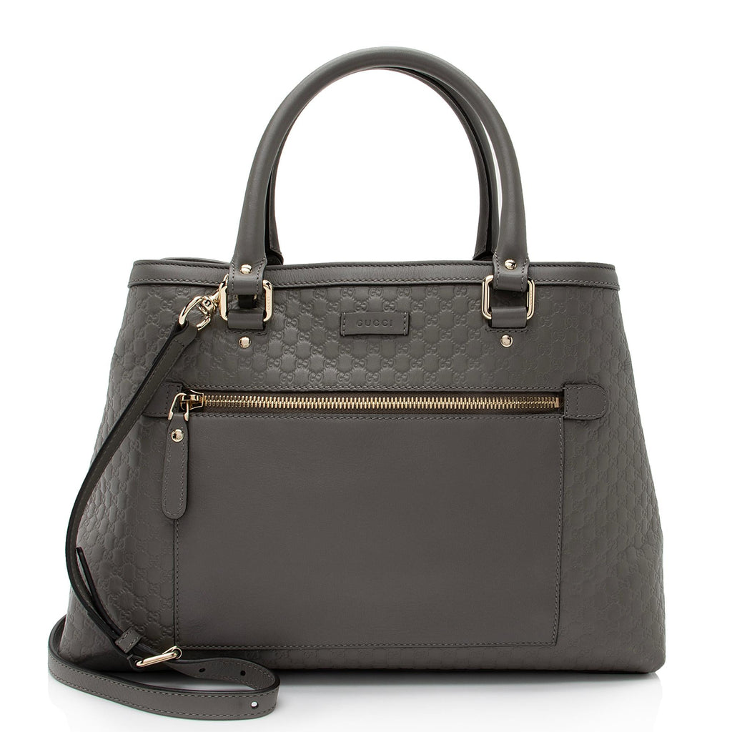 Gucci Microguccissima Leather Soft Medium Tote (SHF-23258)