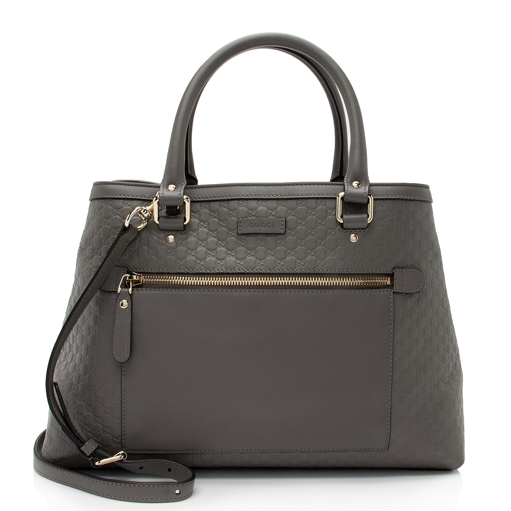 Gucci Microguccissima Leather Soft Medium Tote (SHF-23258)