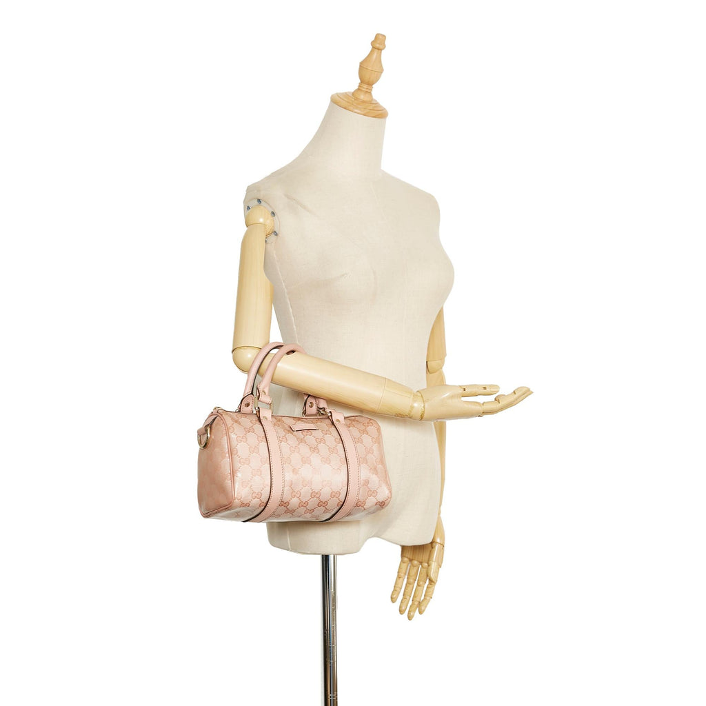 Gucci Mini GG Crystal Joy Boston (SHG-jYWoFj)