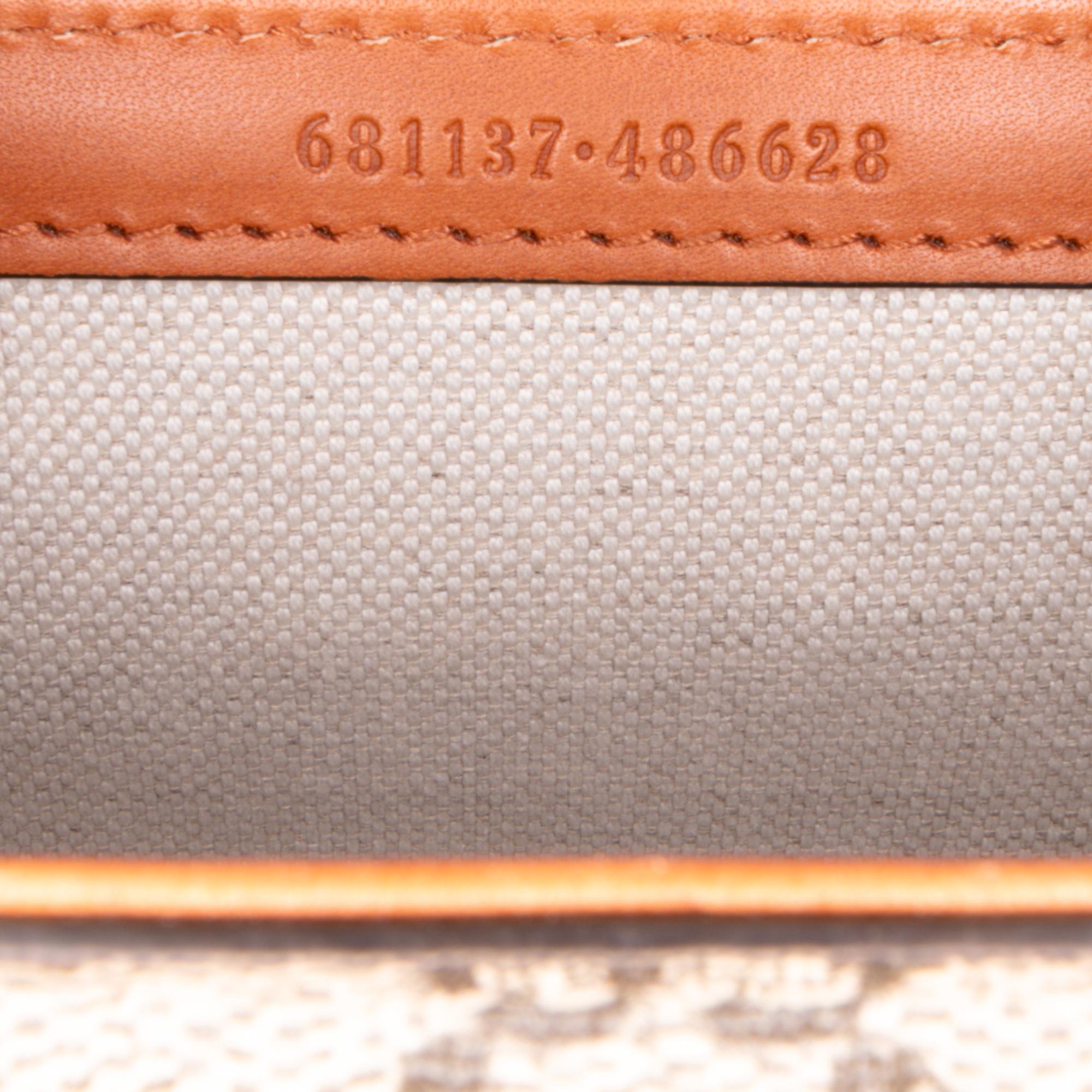 Gucci Mini GG Supreme Web Bamboo 1947 Belt Bag