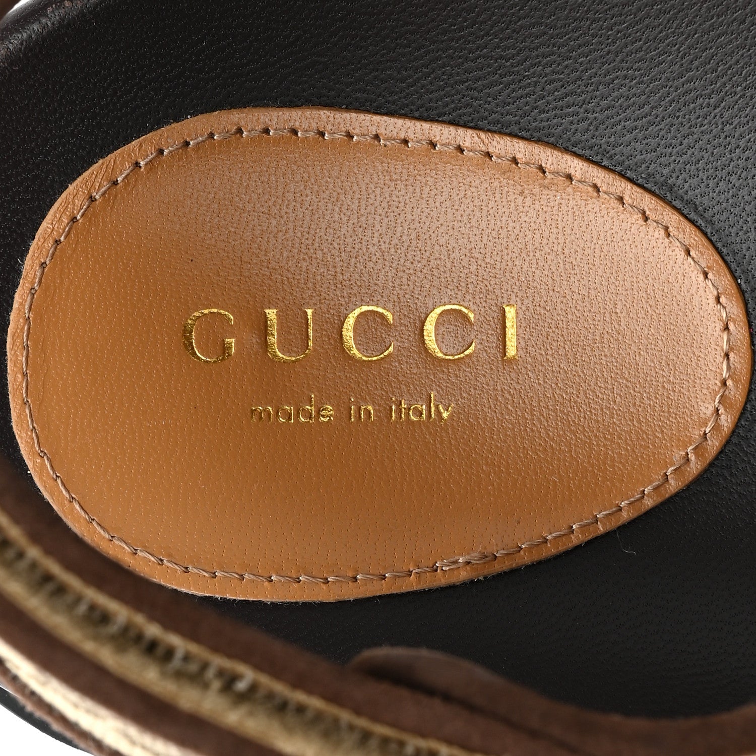 GUCCI GG SUPREME MORITZ SANDALS