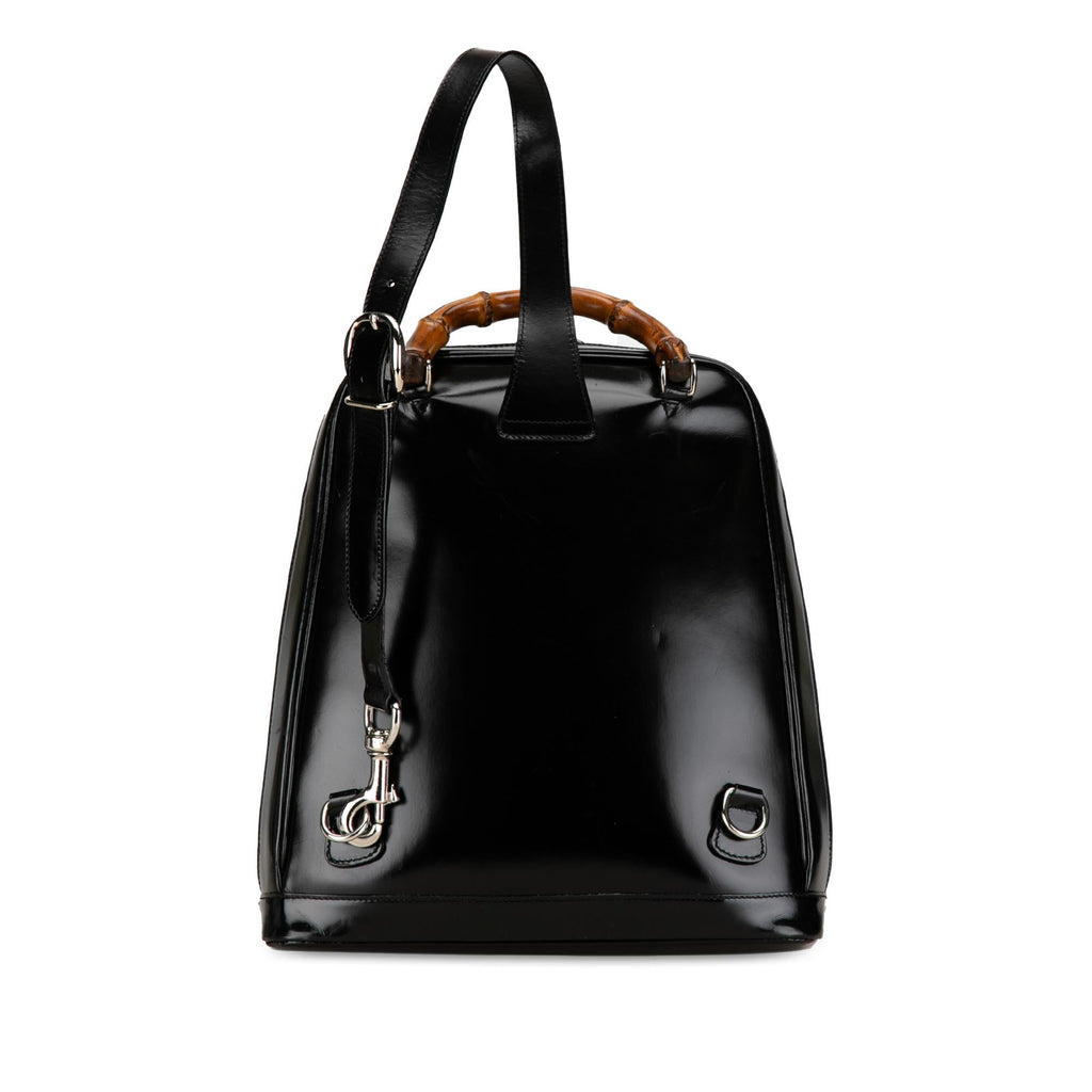 Gucci Nylon Bamboo Sling Backpack (SHG-IELGv1)