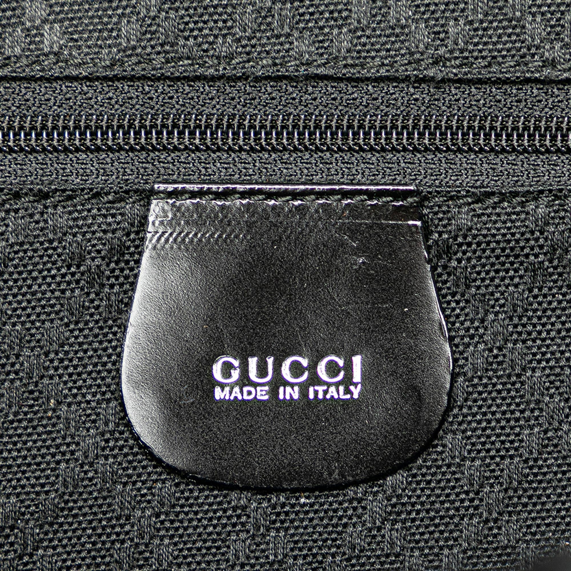 Gucci Nylon Bamboo Sling Backpack (SHG-IELGv1)