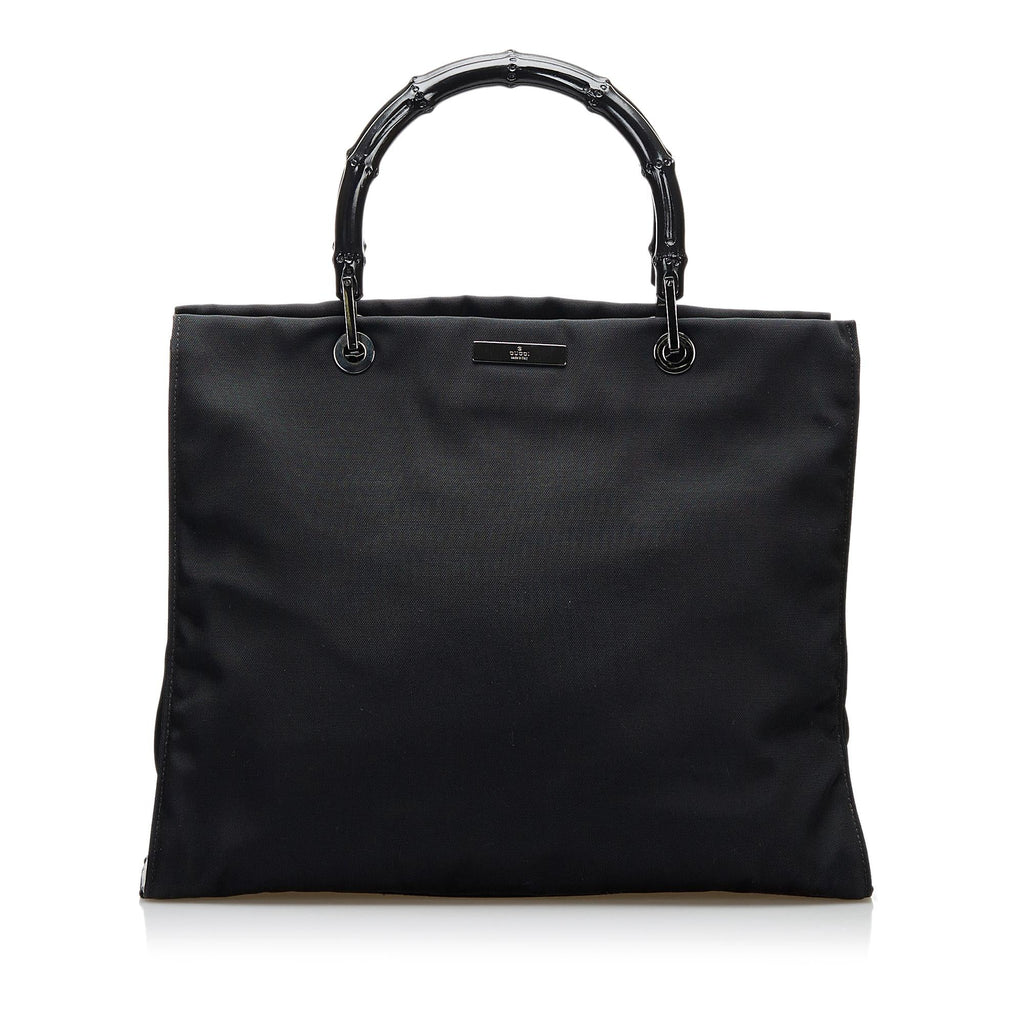 Gucci Nylon Bamboo Tote Bag (SHG-36501)