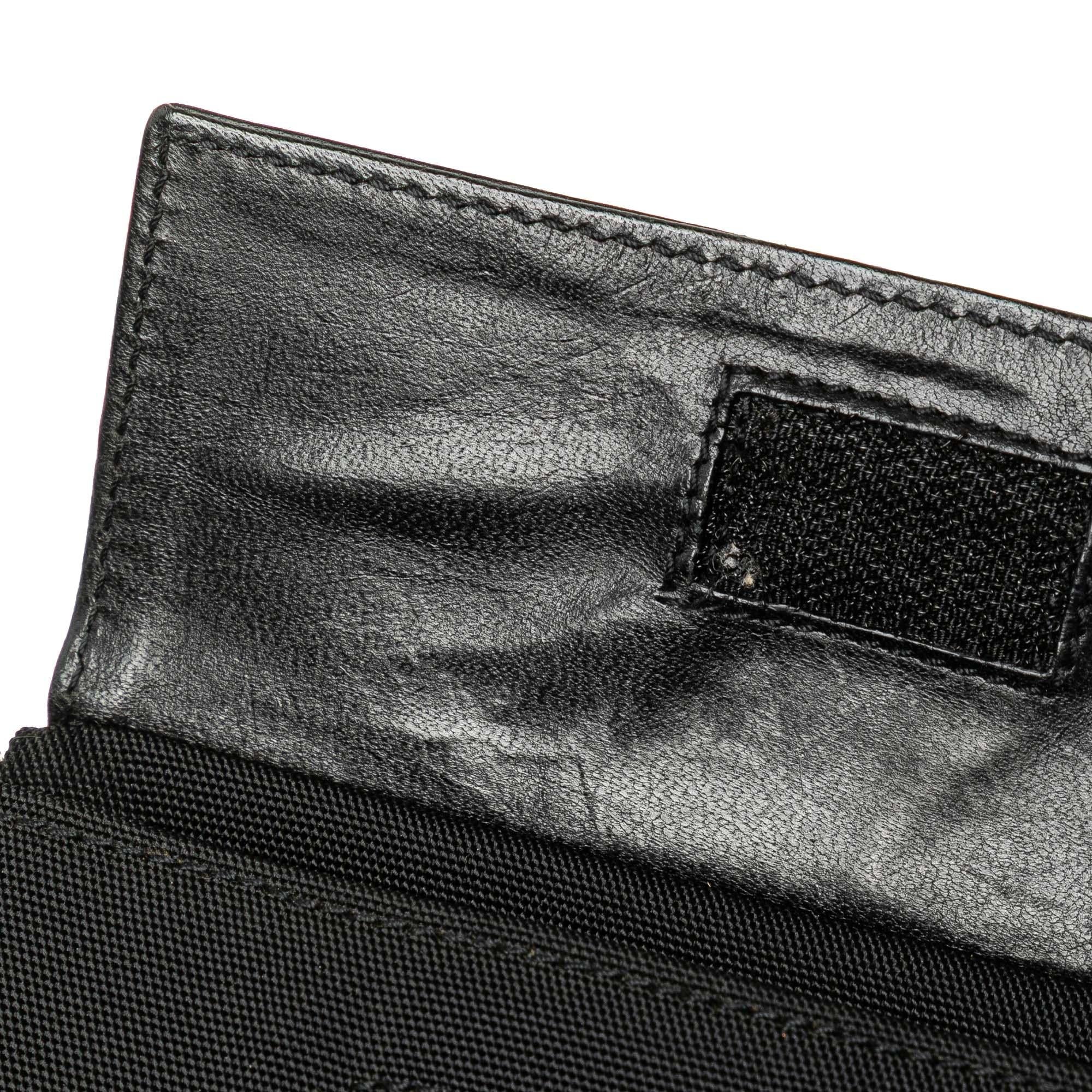 Gucci Nylon Double Pocket Belt Bag