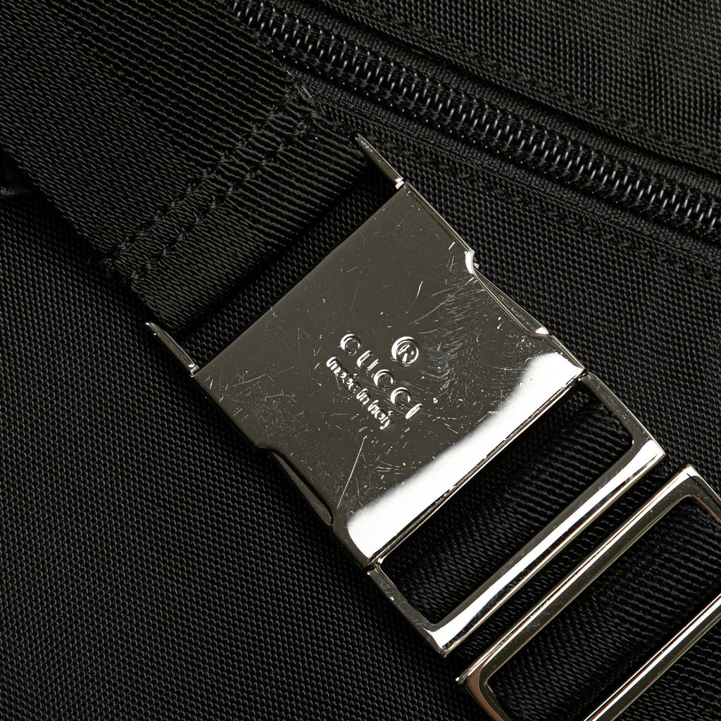 Gucci Nylon Double Pocket Belt Bag