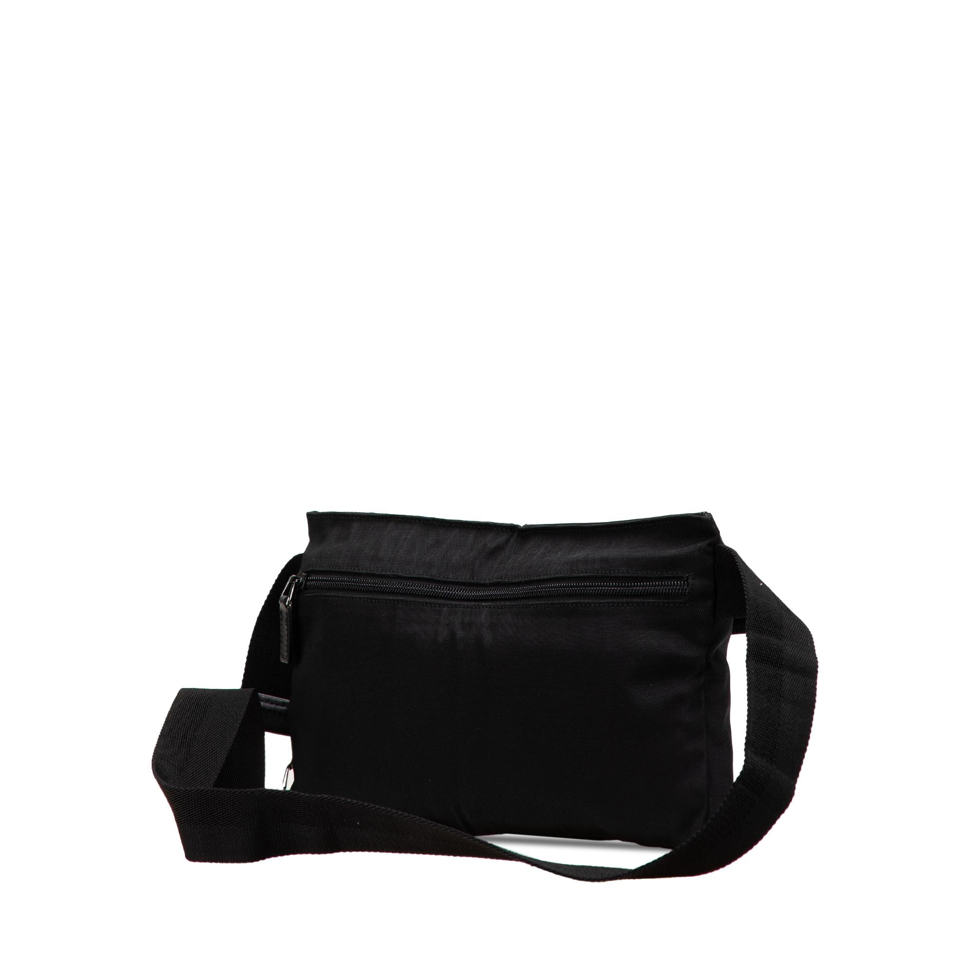 Gucci Nylon Double Pocket Belt Bag
