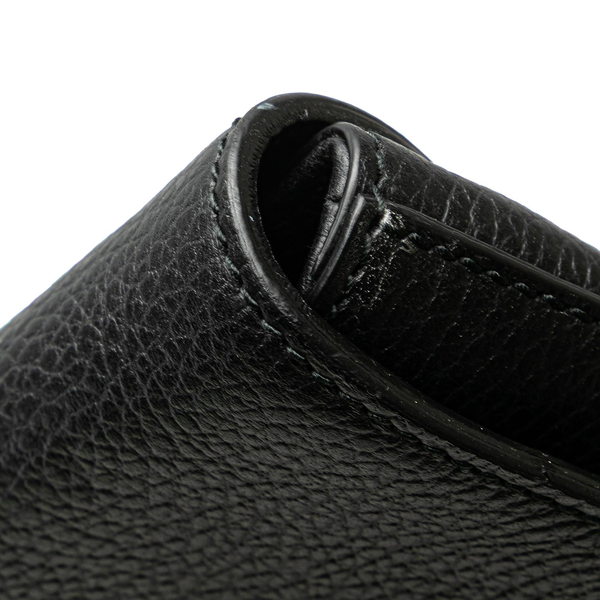 Gucci Pebbled Calfskin Portfolio Clutch
