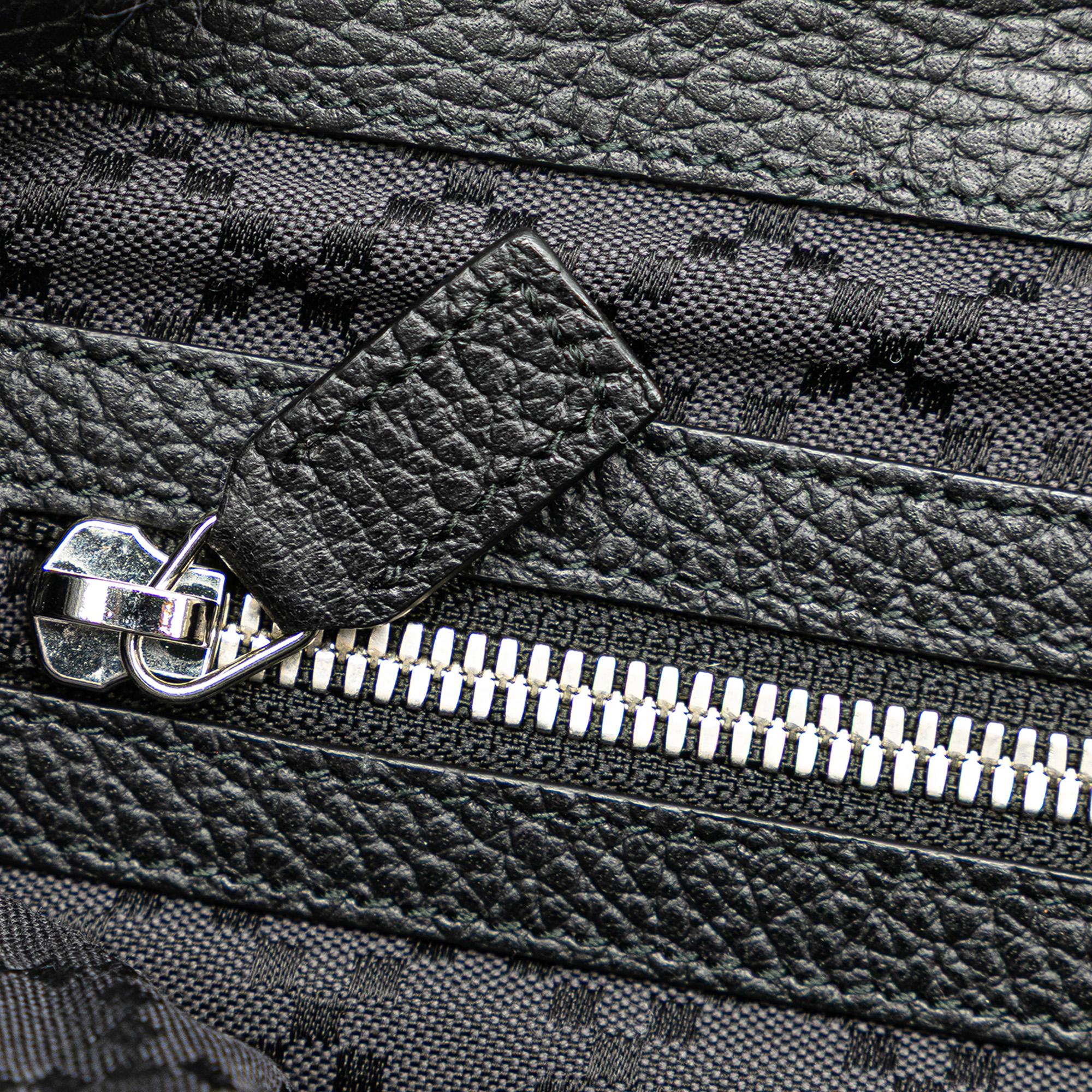 Gucci Pebbled Calfskin Portfolio Clutch