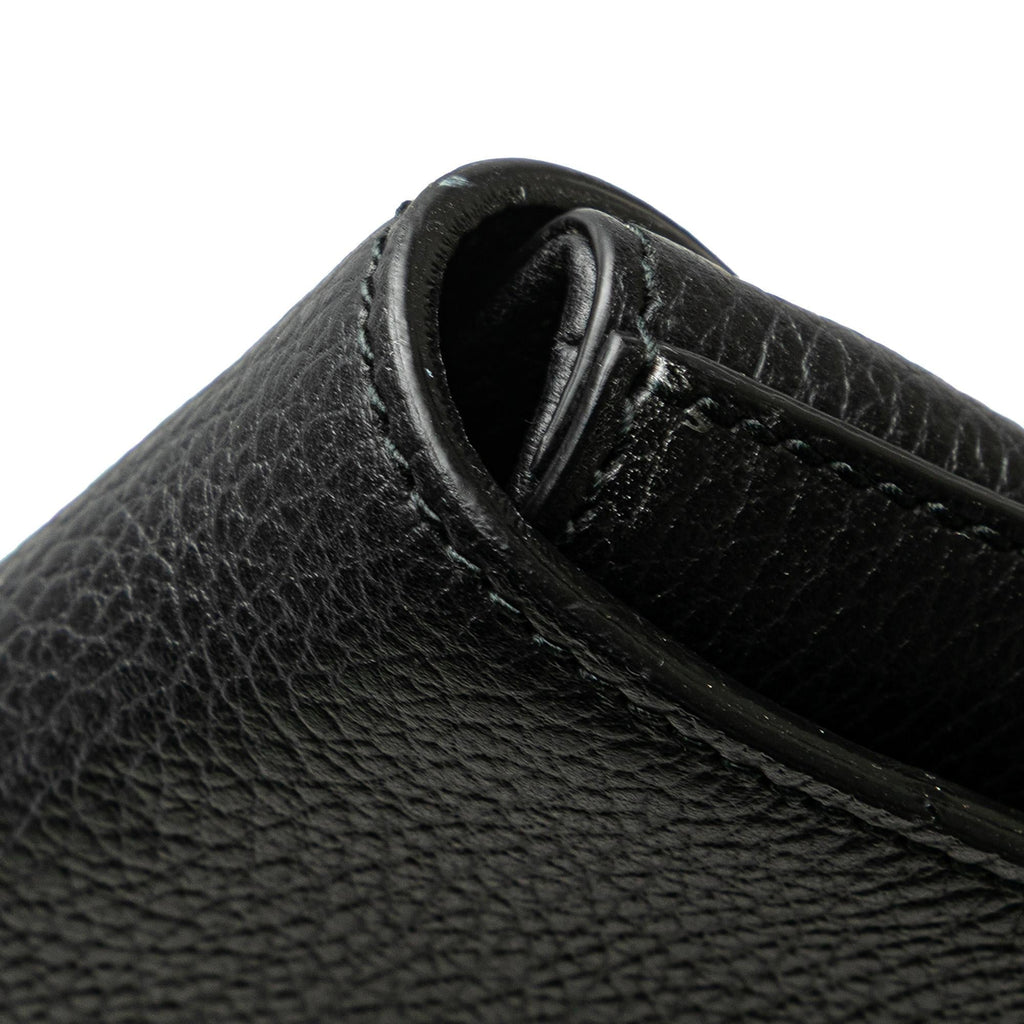 Gucci Pebbled Calfskin Portfolio Clutch