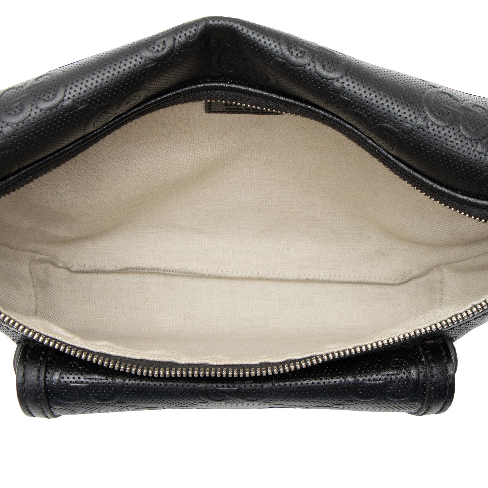 Gucci Perforated GG Embossed Pocket Belt Bag