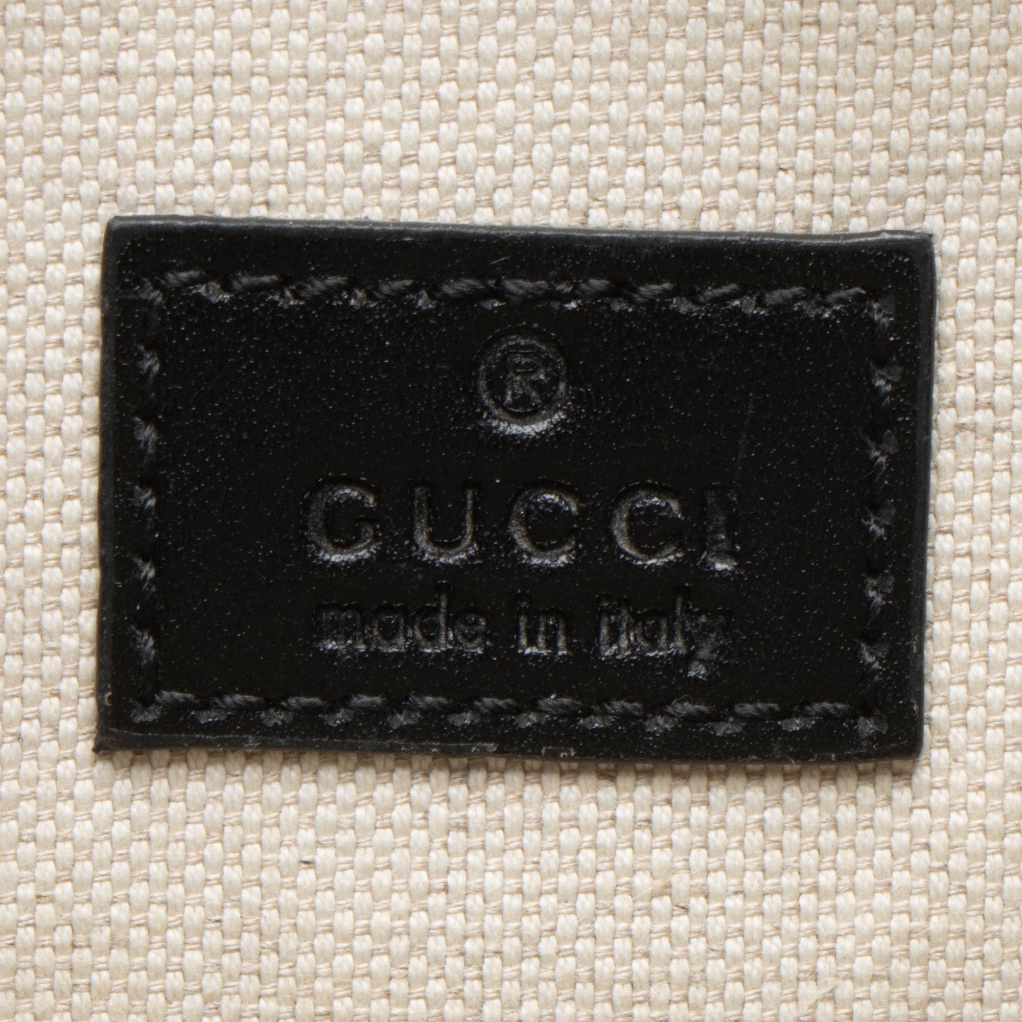 Gucci Perforated GG Embossed Pocket Belt Bag