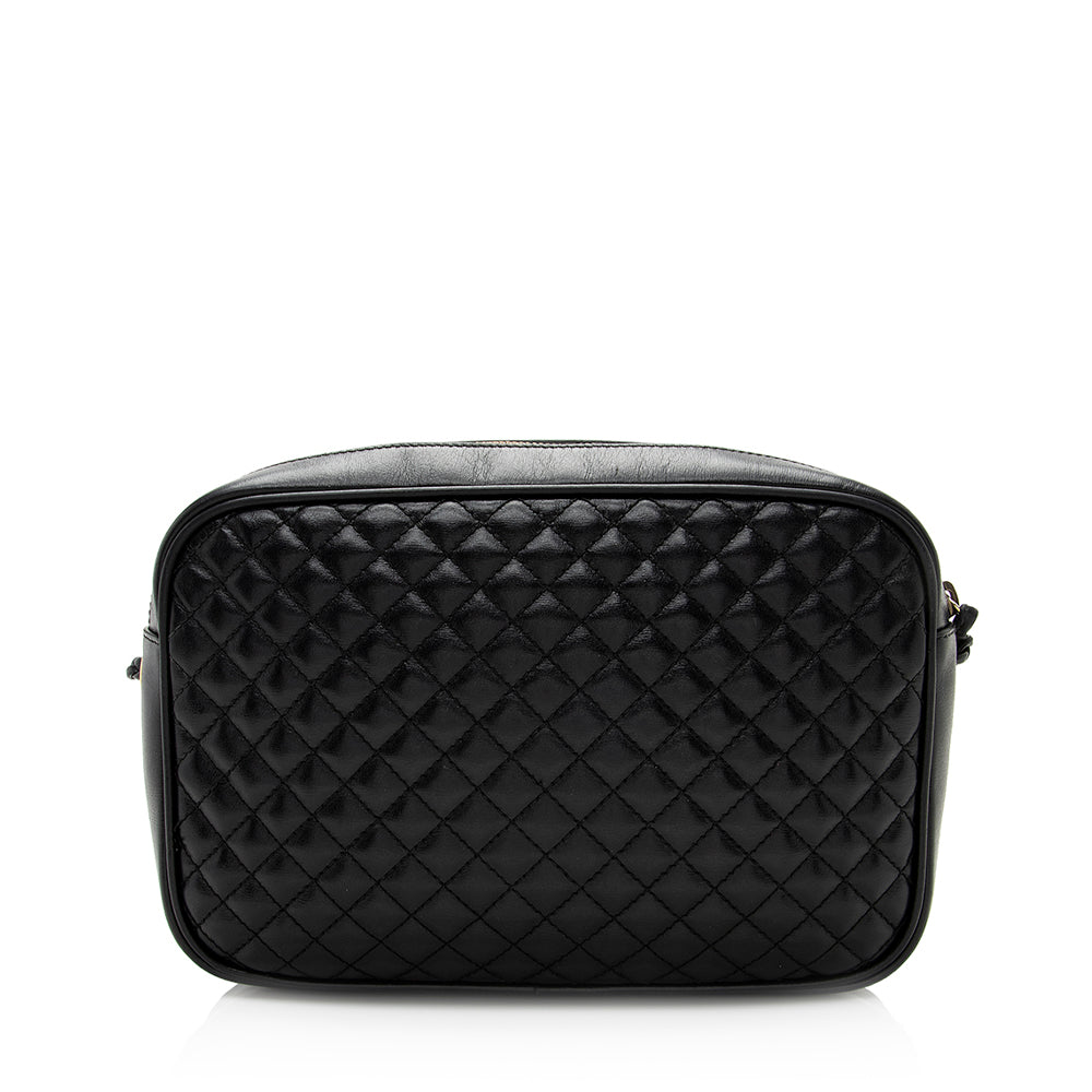 Gucci Quilted Leather Trapuntata Small Shoulder Bag (SHF-20469)