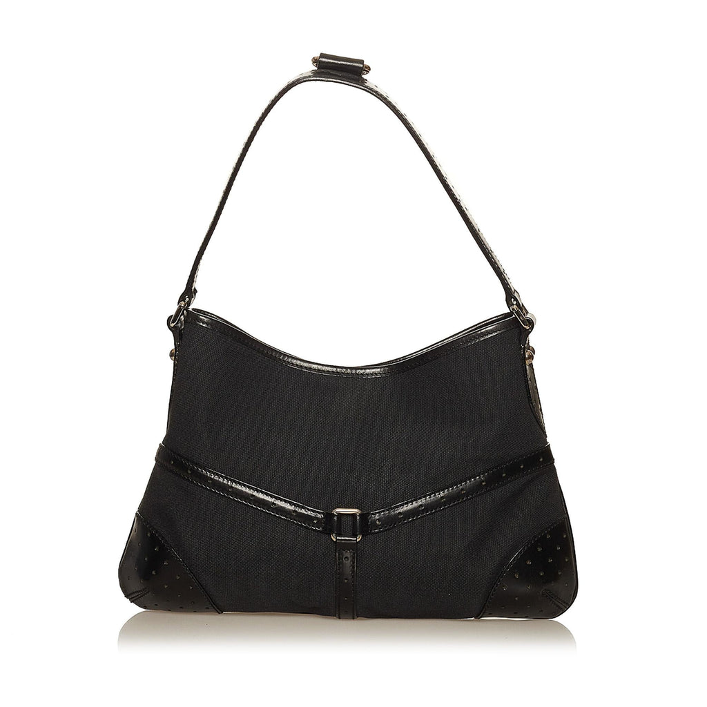 Gucci Reins Canvas Shoulder Bag (SHG-29470)