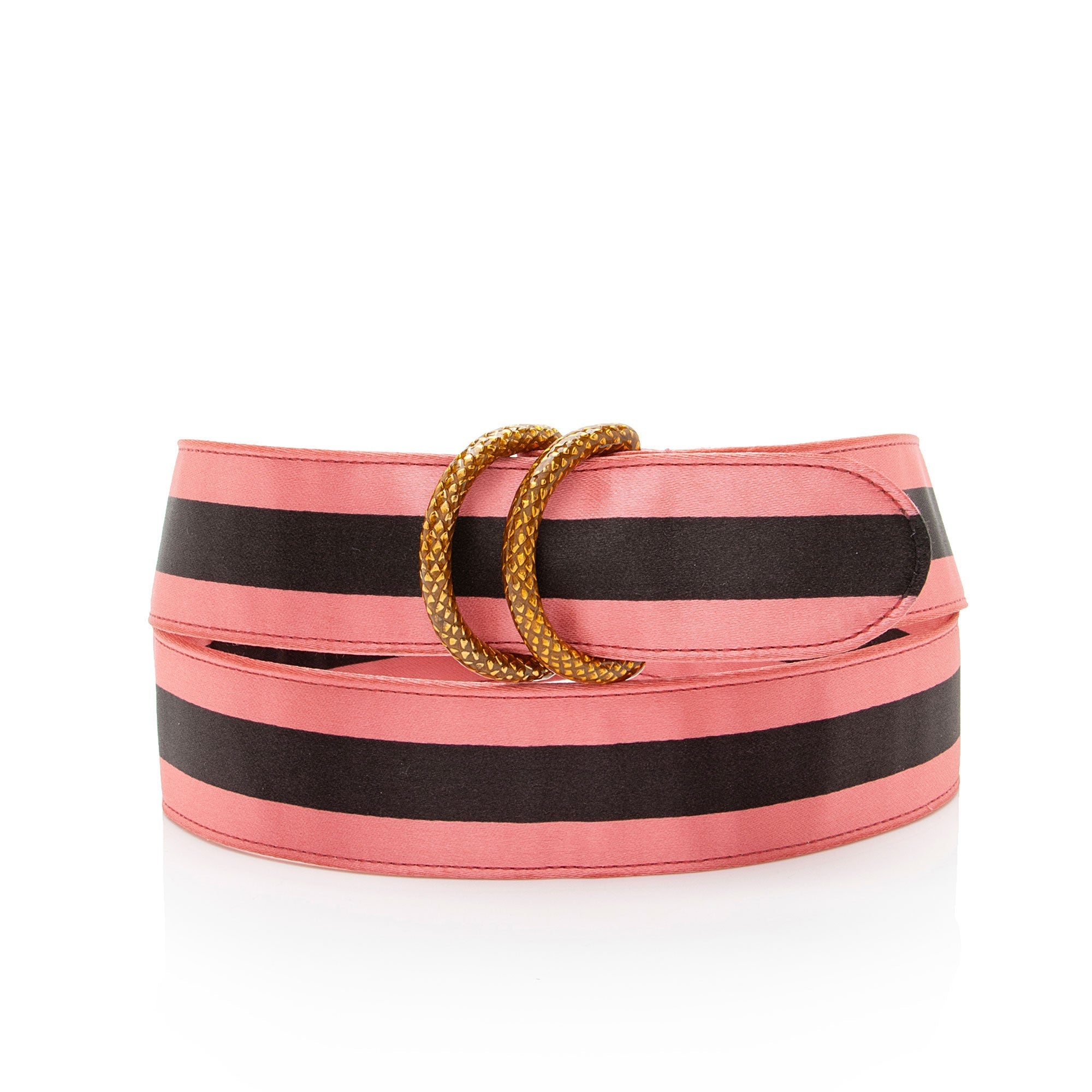 Gucci Satin Web Belt - Size 38 / 95