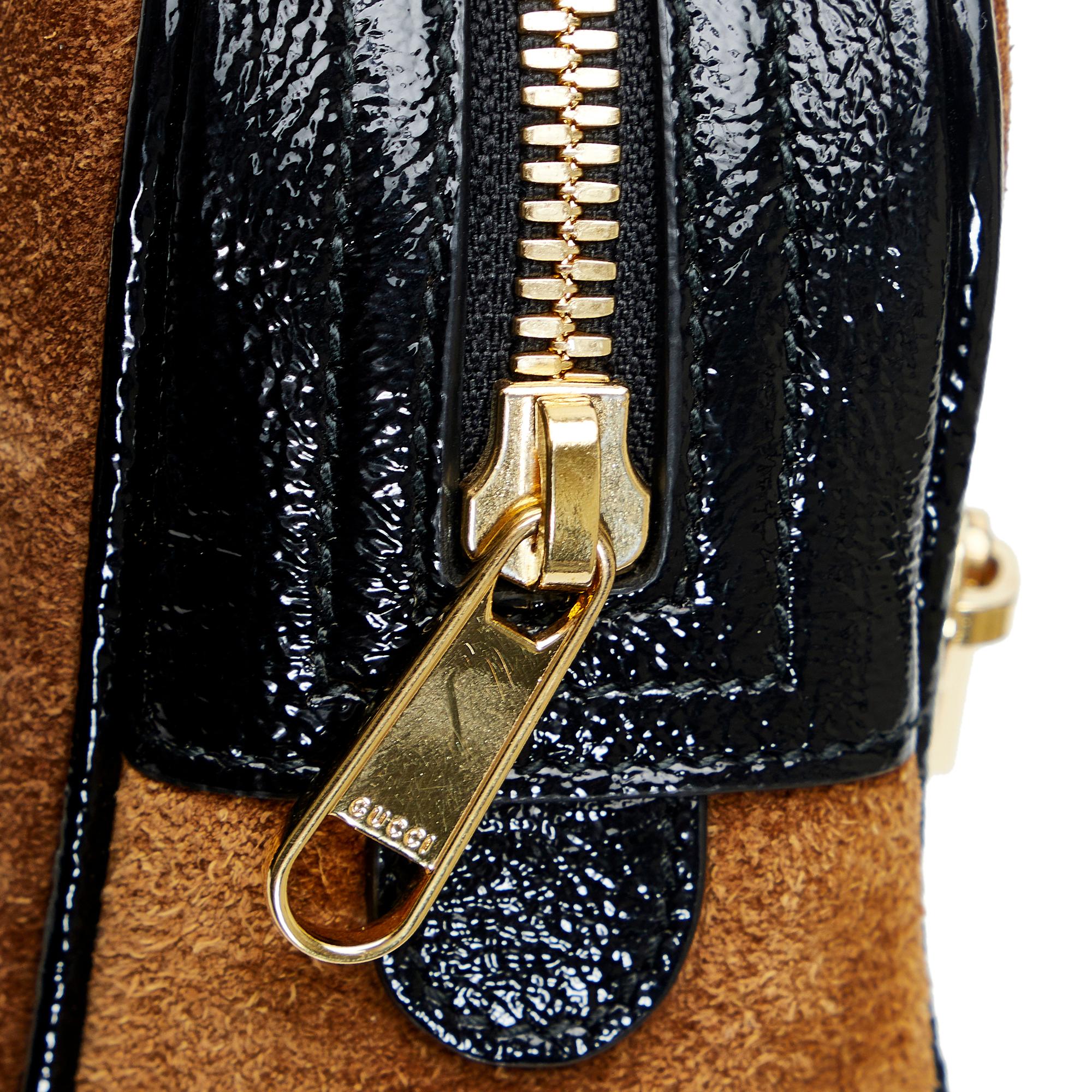 Gucci Small Ophidia Suede Belt Bag (SHG-huQAUt)