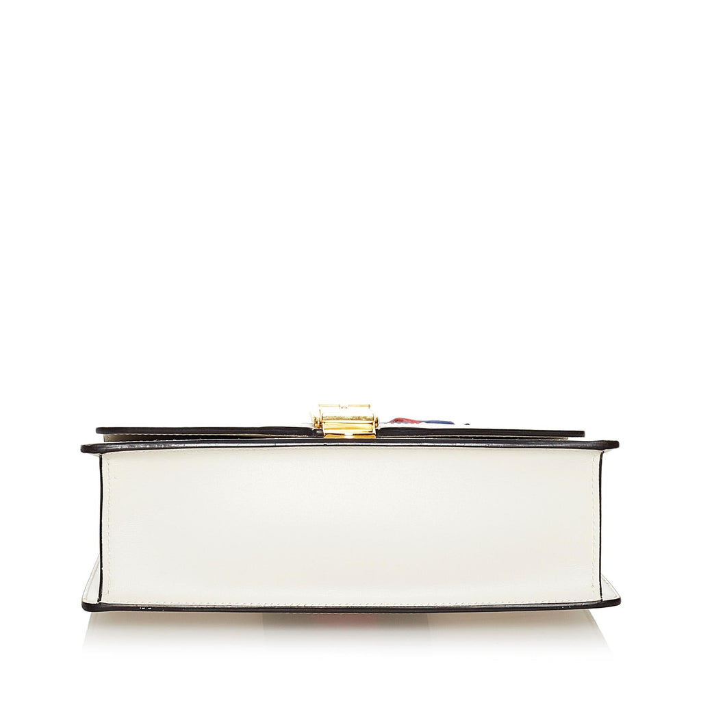 Gucci Small Sylvie Leather Shoulder Bag (SHG-31073)