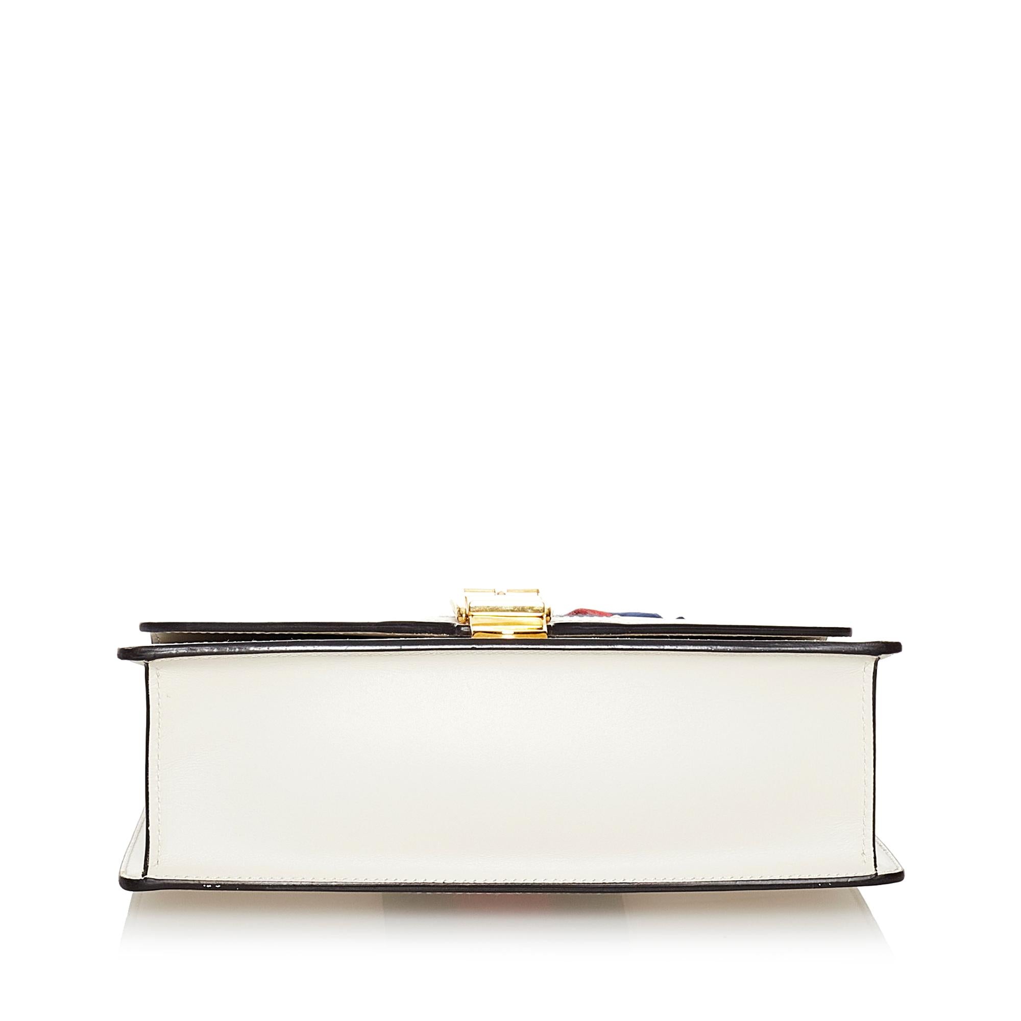 Gucci Small Sylvie Leather Shoulder Bag (SHG-31073)