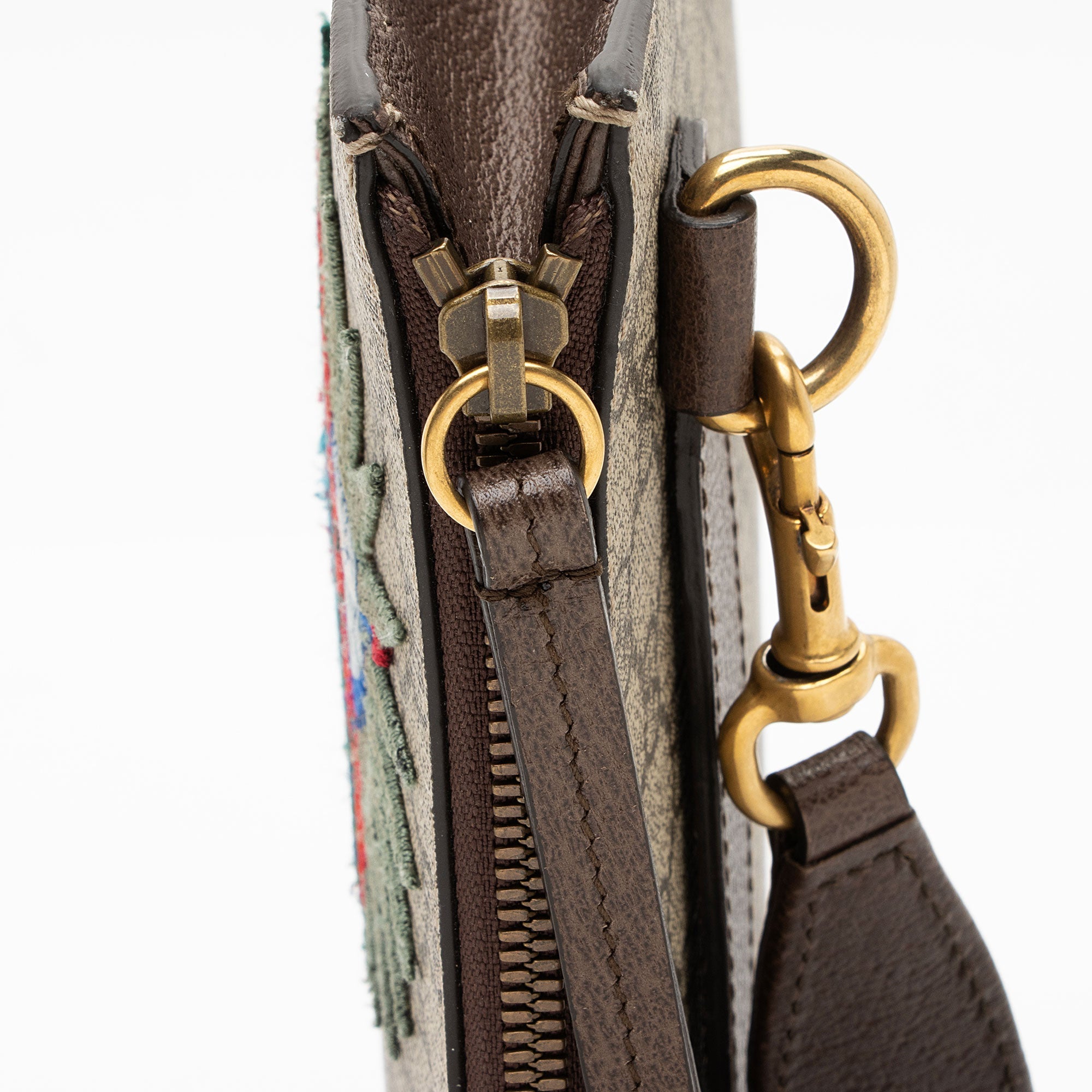 Gucci Soft GG Supreme Gucci Courrier Messenger Clutch