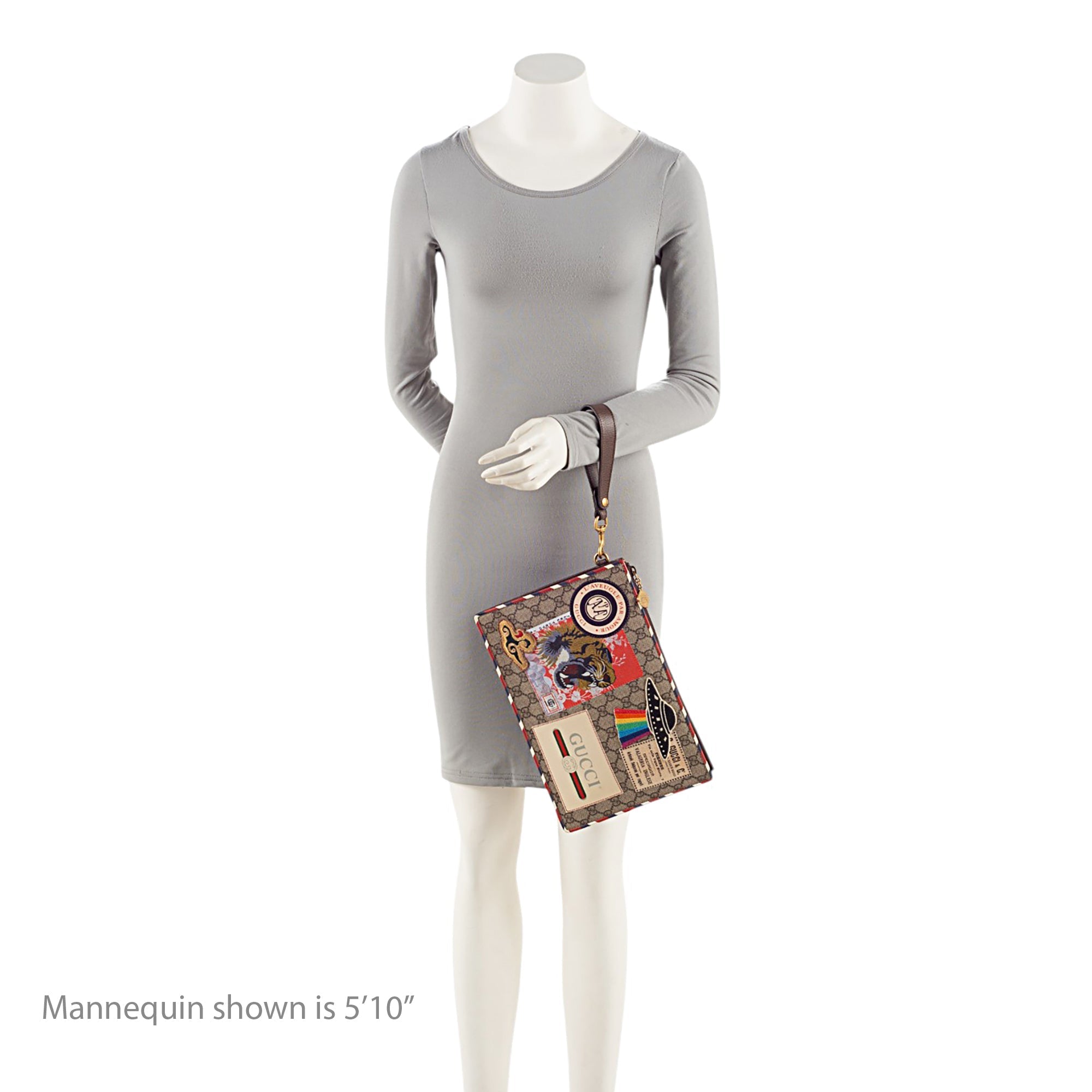 Gucci Soft GG Supreme Gucci Courrier Messenger Clutch