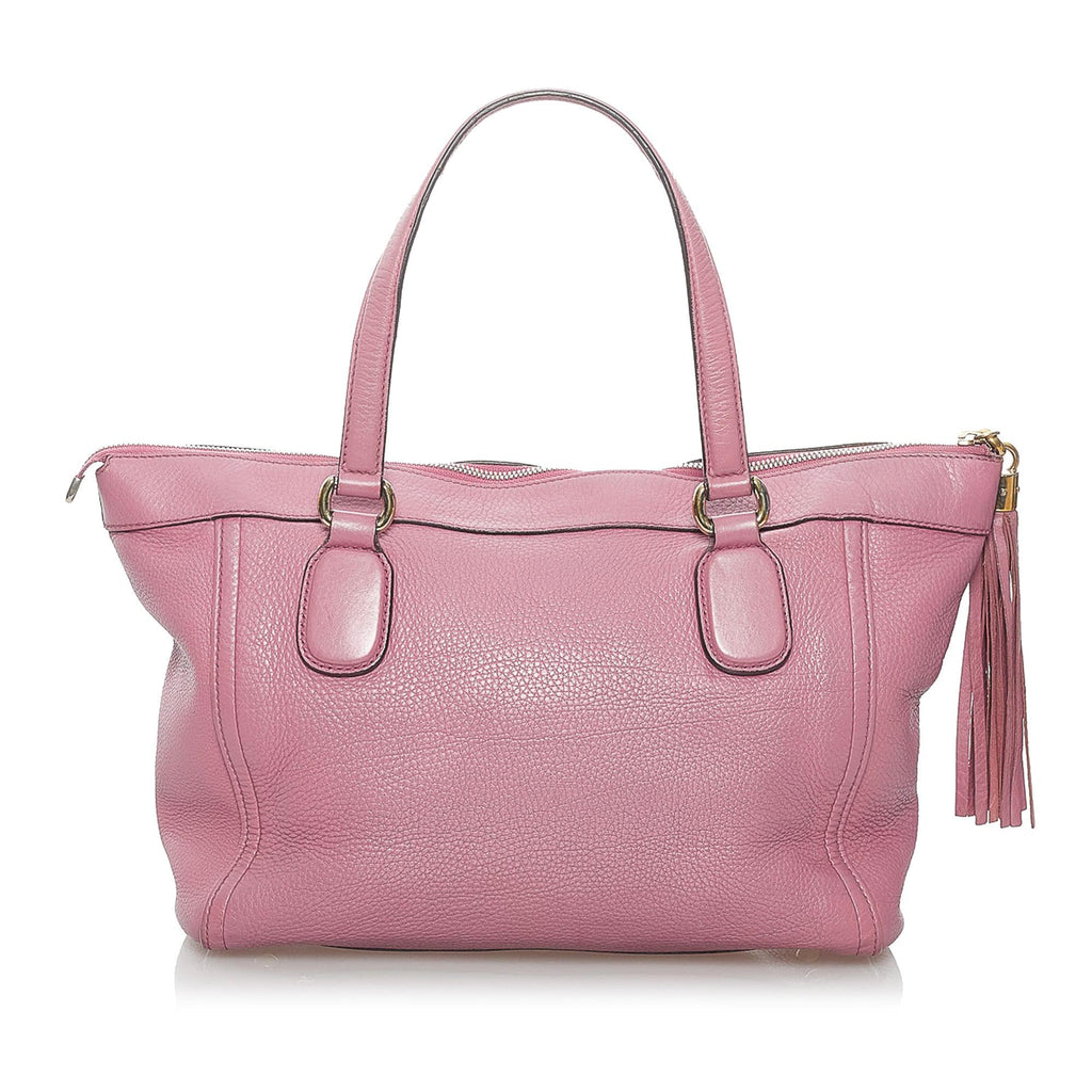 Gucci Soho Cellarius Leather Handbag (SHG-30320)
