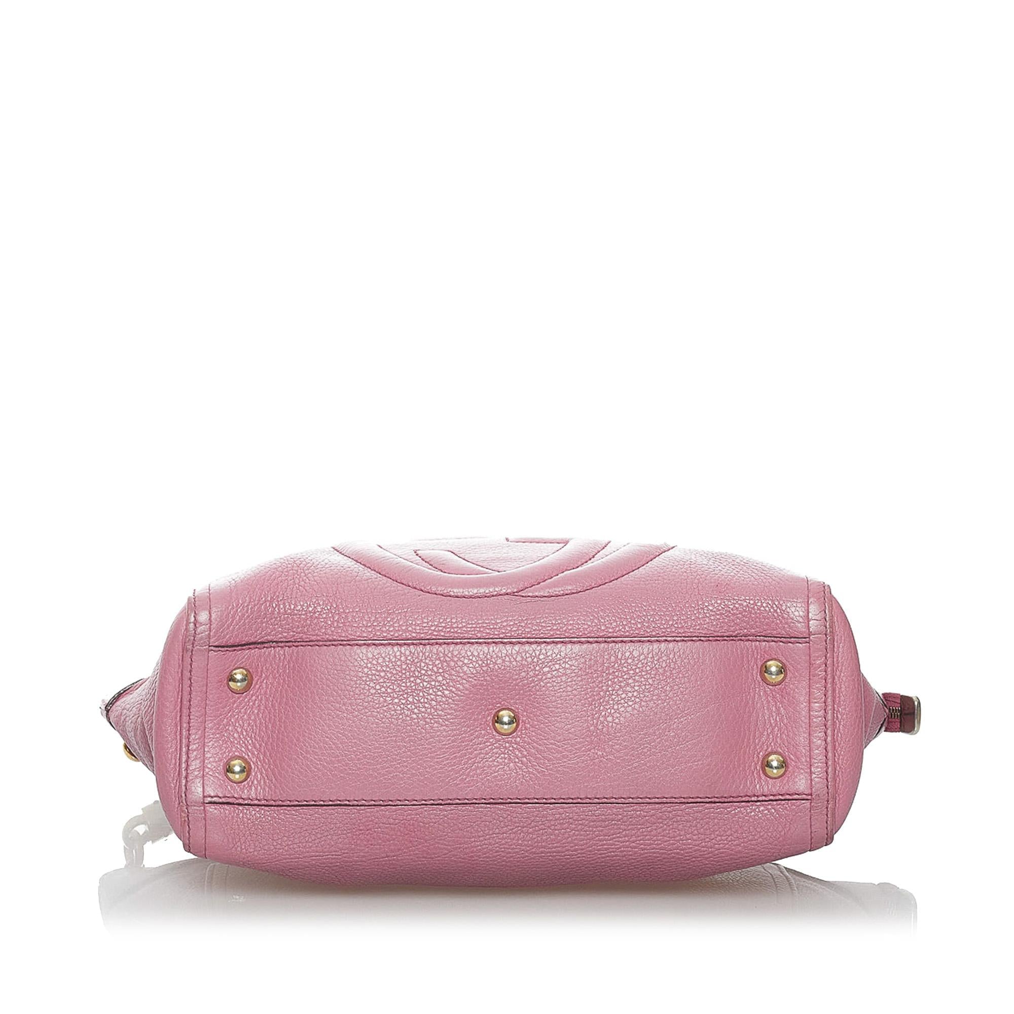 Gucci Soho Cellarius Leather Handbag (SHG-30320)