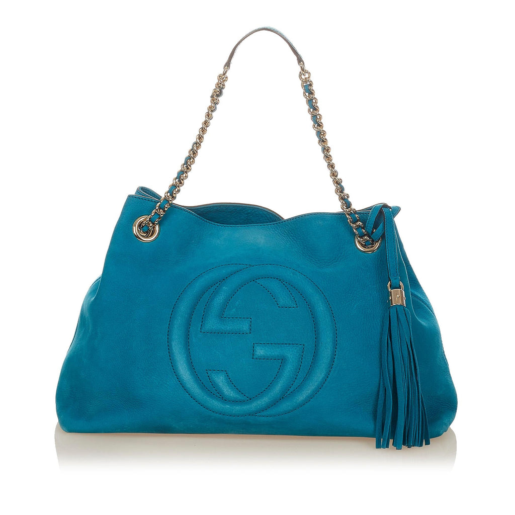Gucci Soho Chain Leather Shoulder Bag (SHG-31933)
