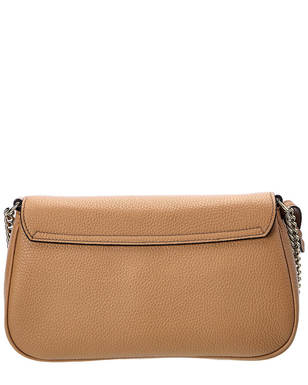 GUCCI GG SOHO CAMELIA CALFSKIN LEATHER SHOULDER BAG